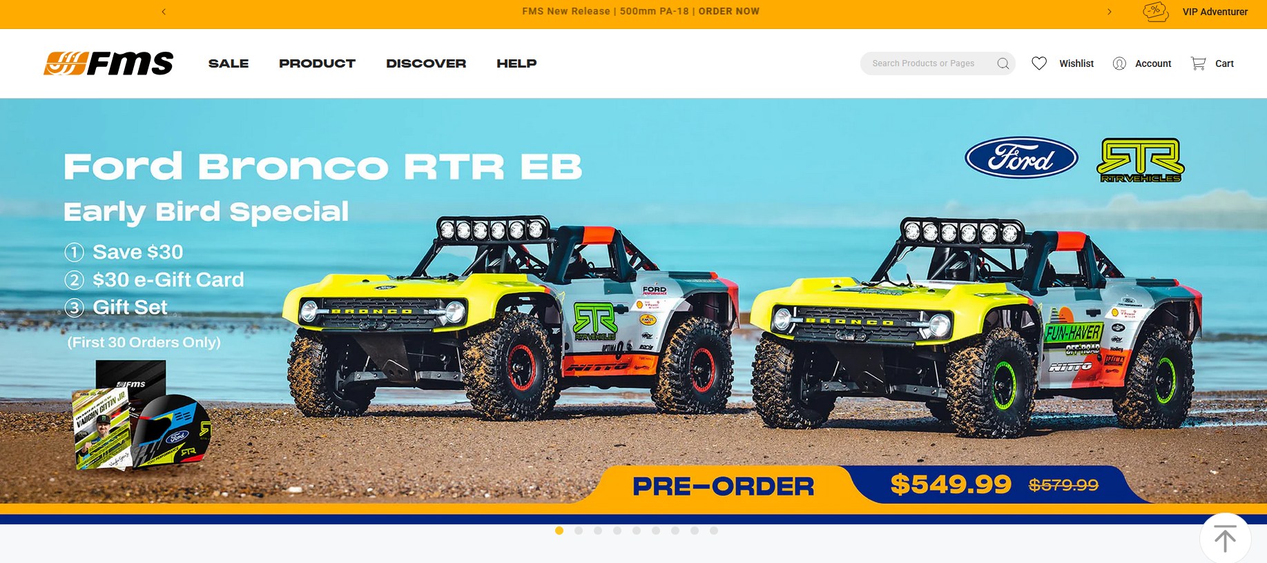 FMS 1/7 RTR Bronco EB & Ridge Racer desert buggy | Facebook