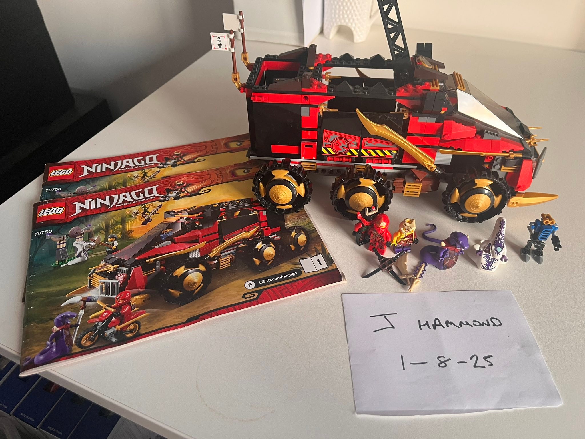 Where to find Ninjago set sellers for complete sets