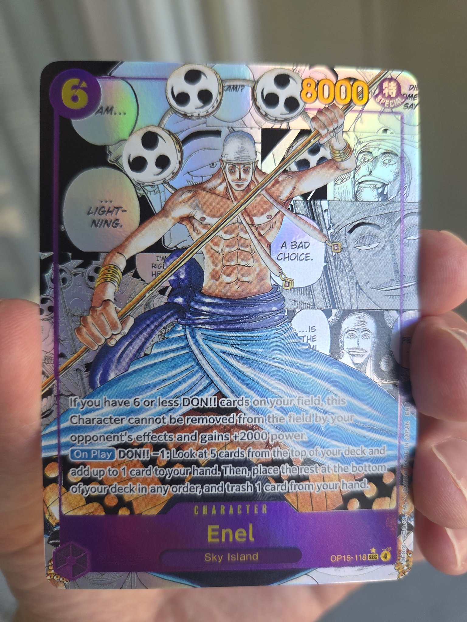 Bought my first ever One Piece box (Kami Island) this was in the 
