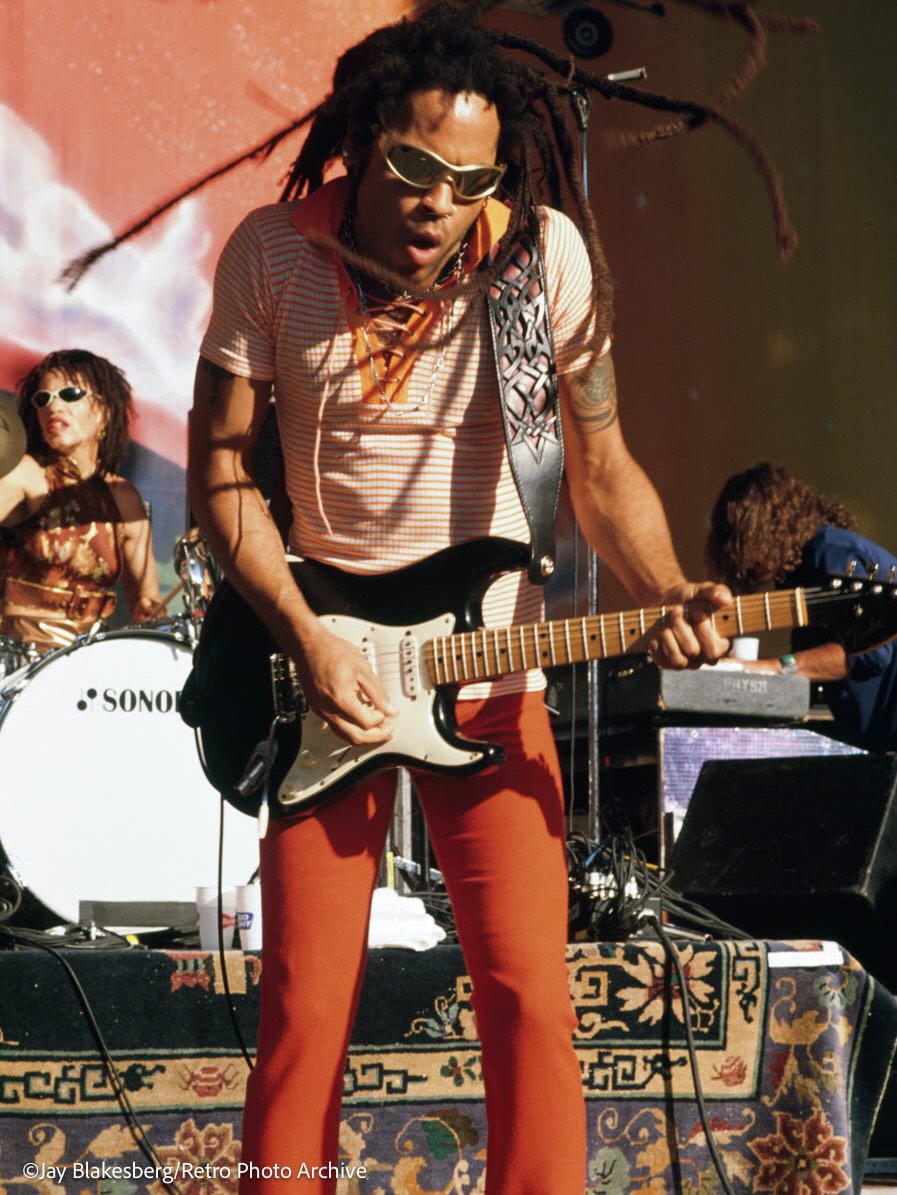 lennykravitz performing for H.O.R.D.E Festival at the Shoreline