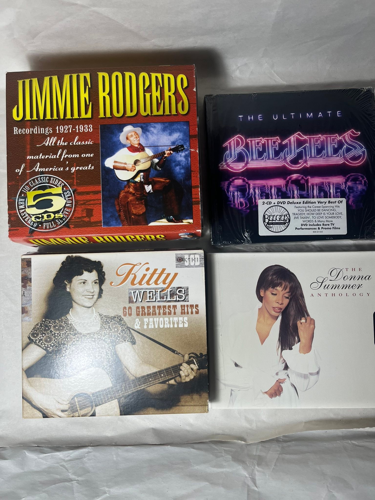 Trading music box sets and cds