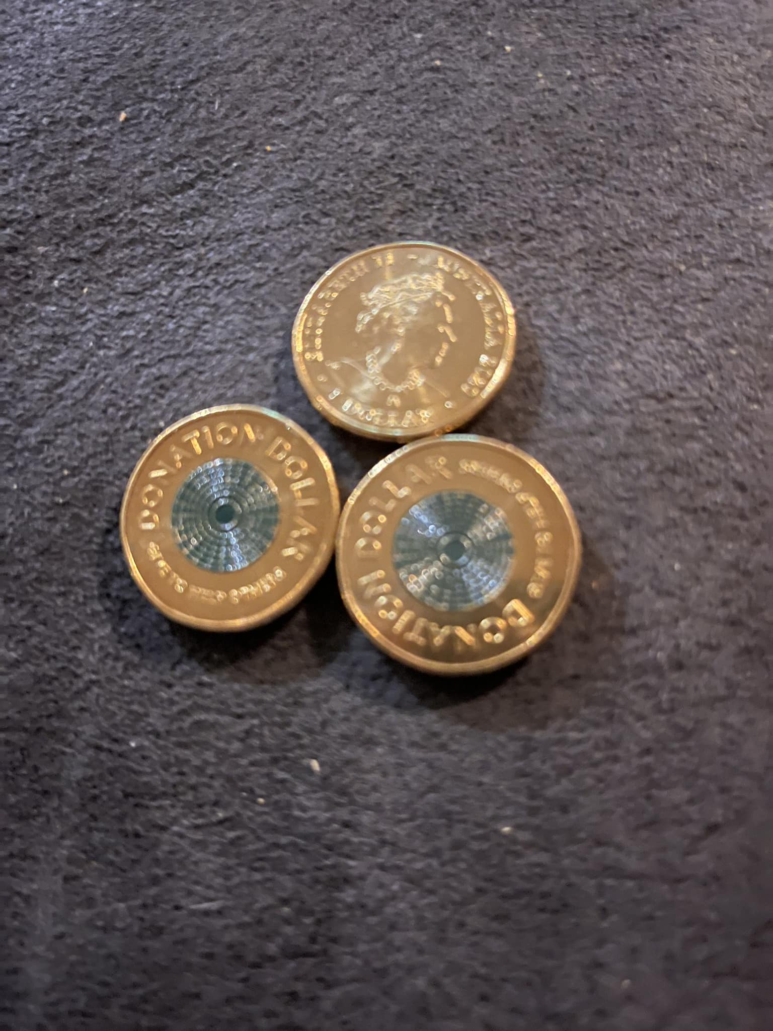 Are Australian $1 donation coins valuable?