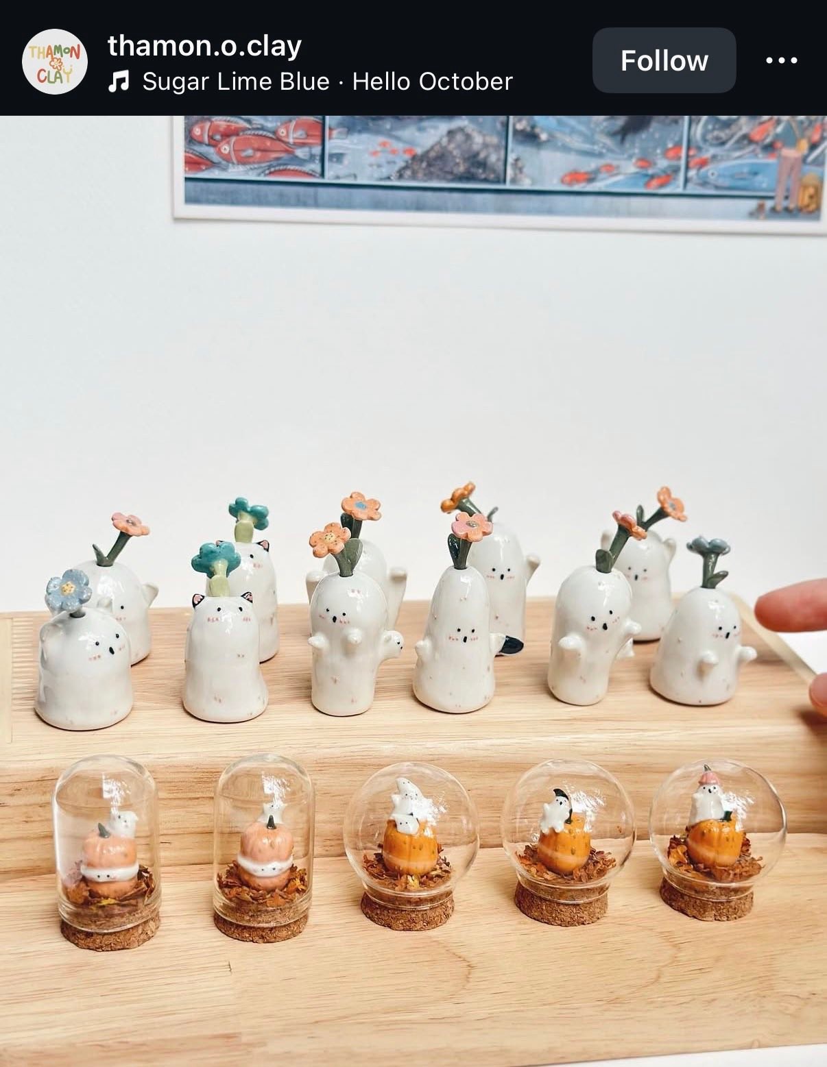 Where to find mini ceramic figurines and handmade trinkets in Tokyo?