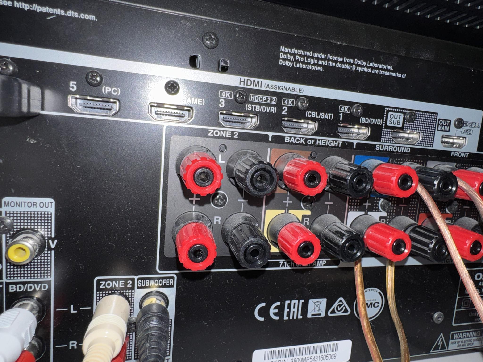 Onkyo tx nr-636 subwoofer not activating?