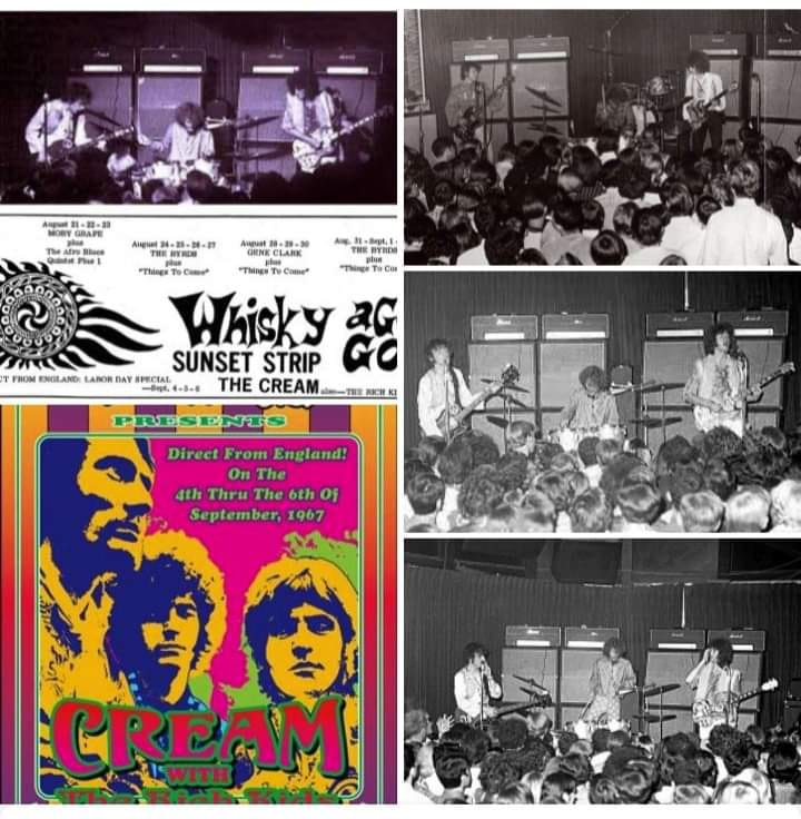 Cream at the Whisky A Go-Go, LA 1967