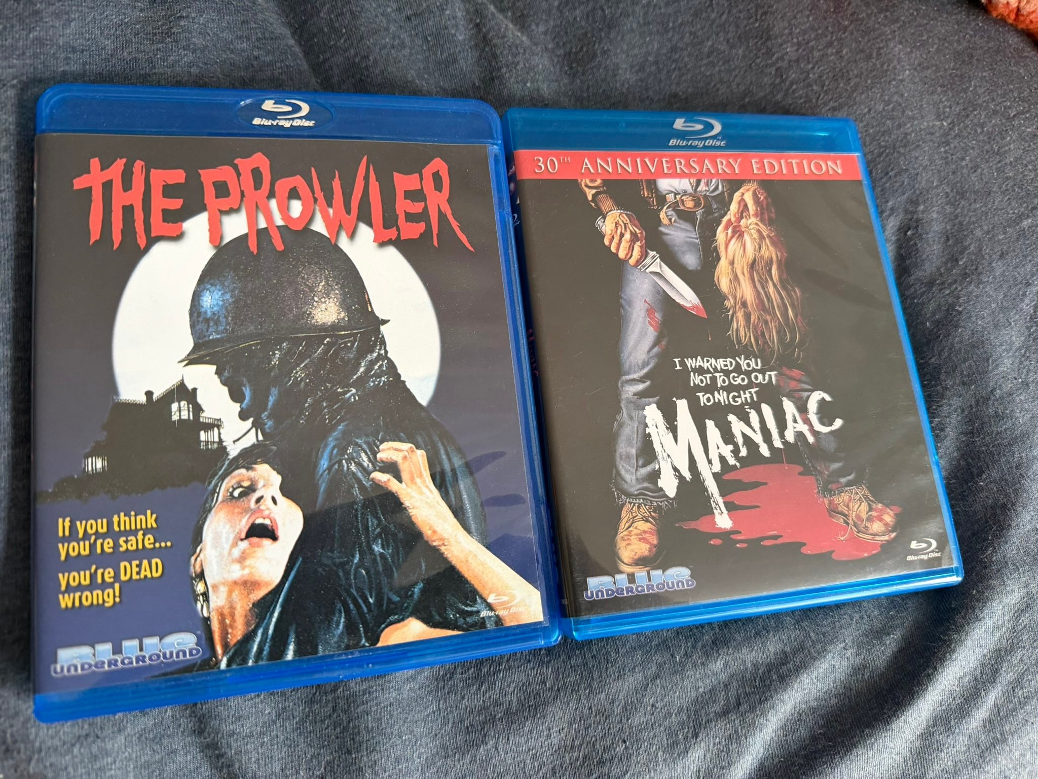 Amazon mail day.got Maniac cop 3 and hysteria series couple