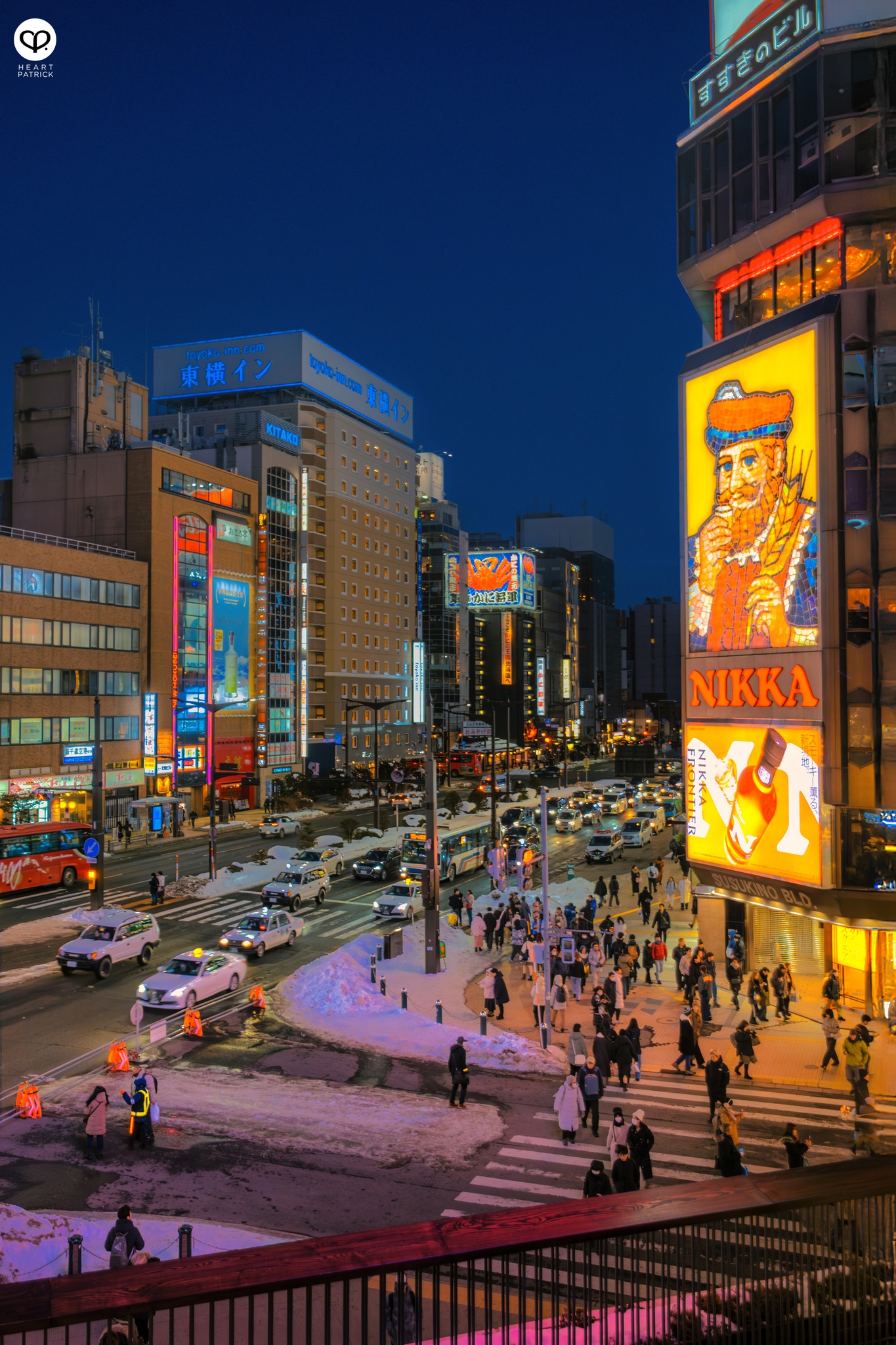 That one signage you can't miss in Sapporo.
