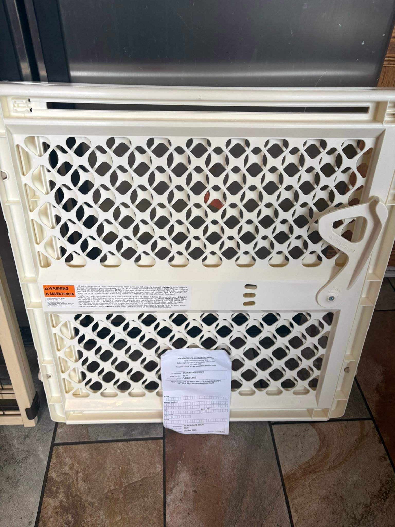 TODDLEROO BY NORTH STATES Supergate Ergo 26 in High Child Safety Gate 8629