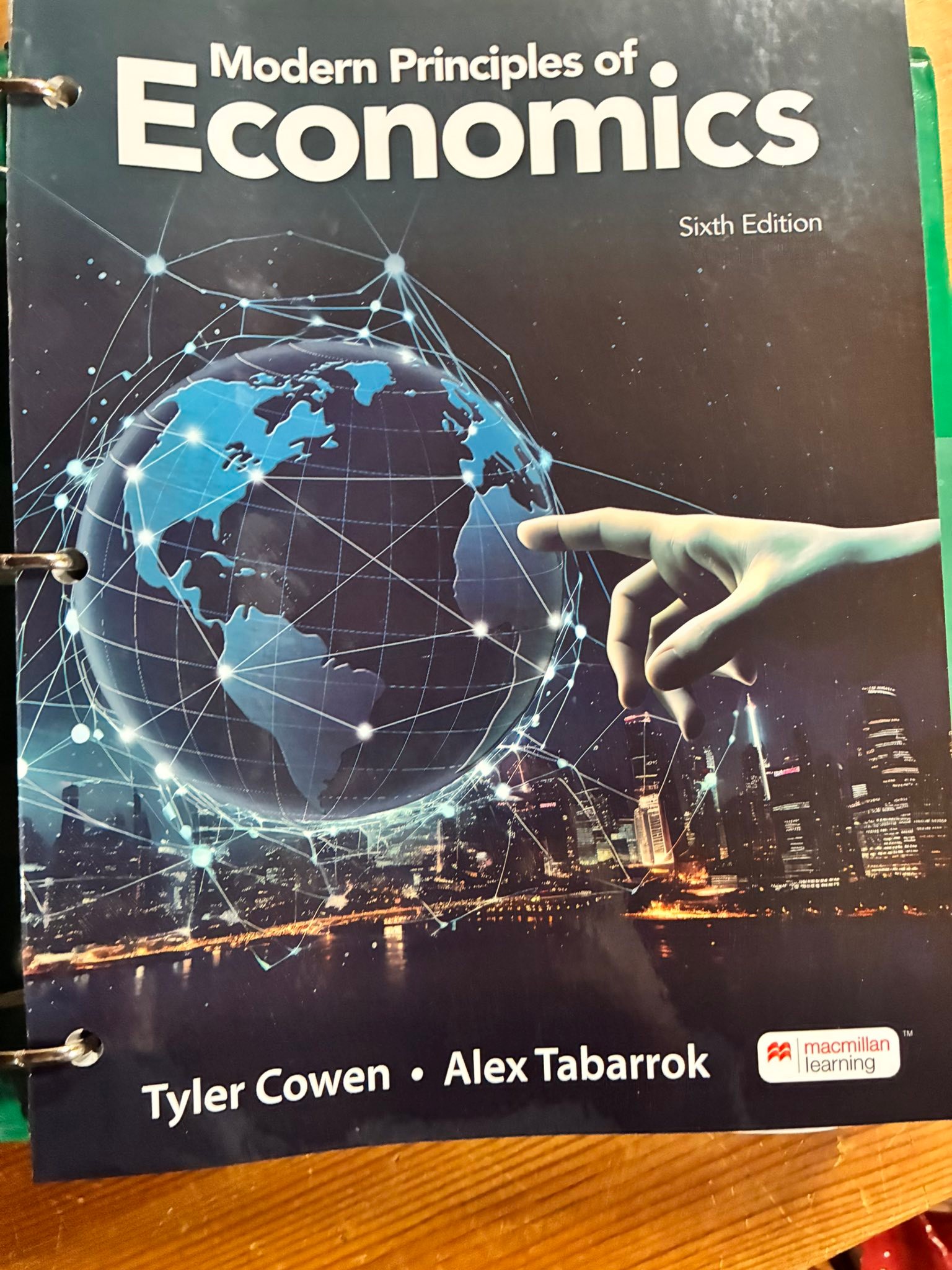 Econ 121 textbook for sale: Modern Principles of Economics