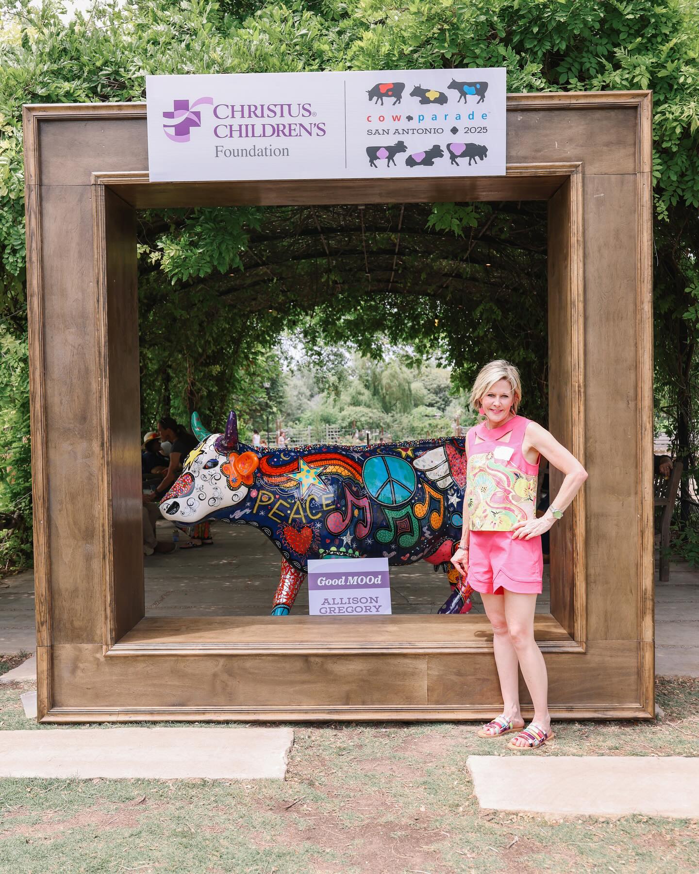 Something different. Yes . . . I painted a cow in 2011 for the