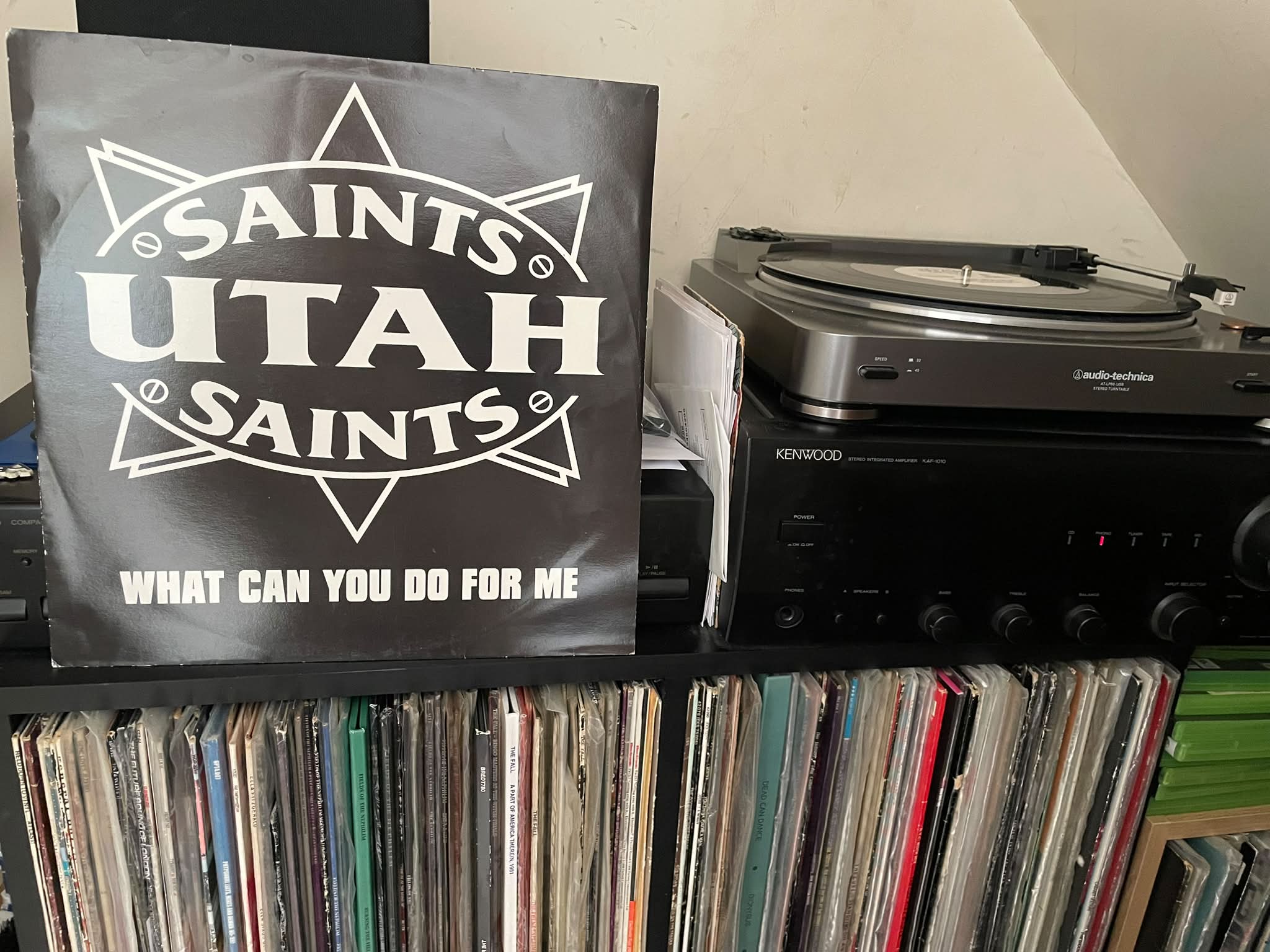 Utah Saints What Can You Do For Me 1991 vinyl record