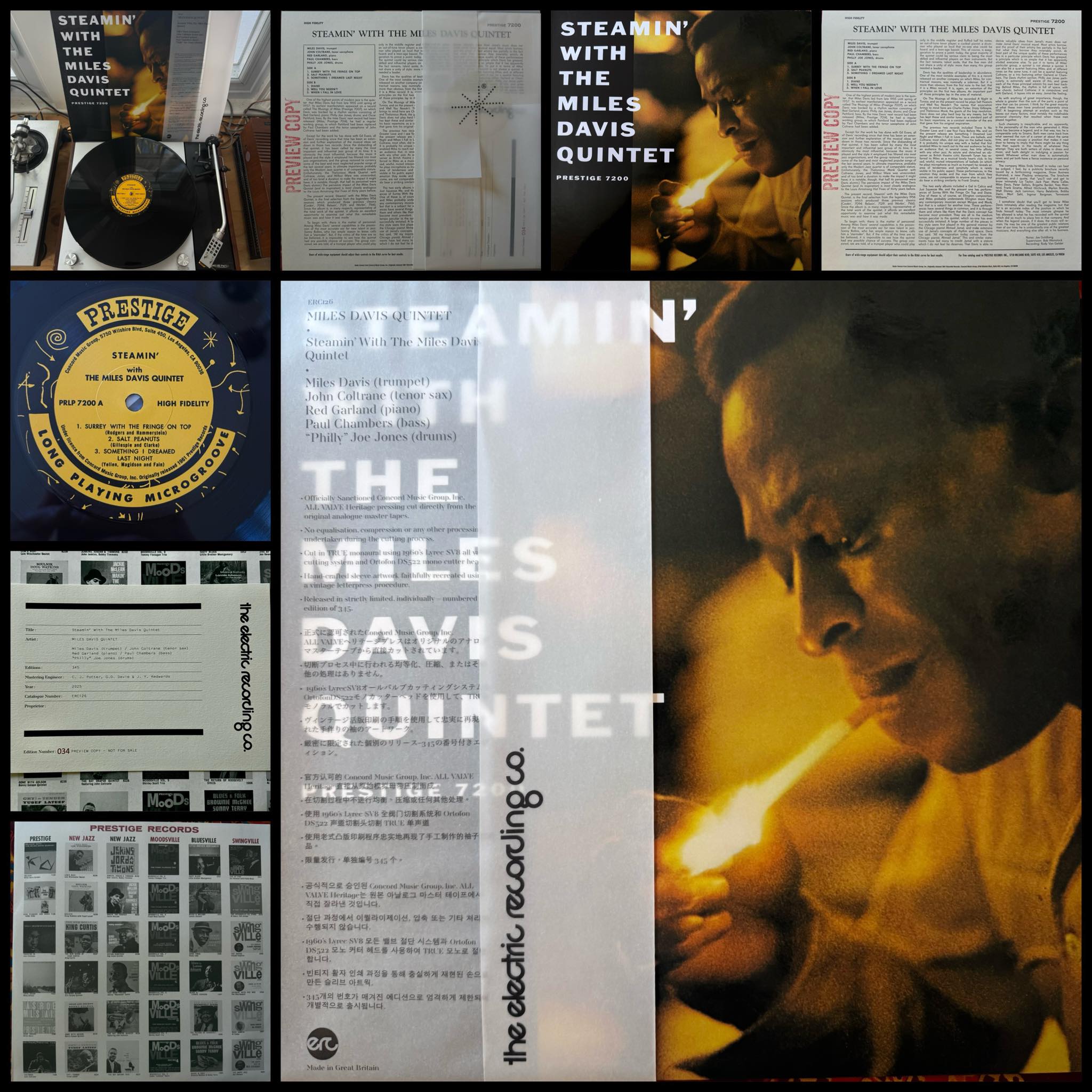 The Multiple Grammy-Winning Set 'Miles Davis & John Coltrane - The