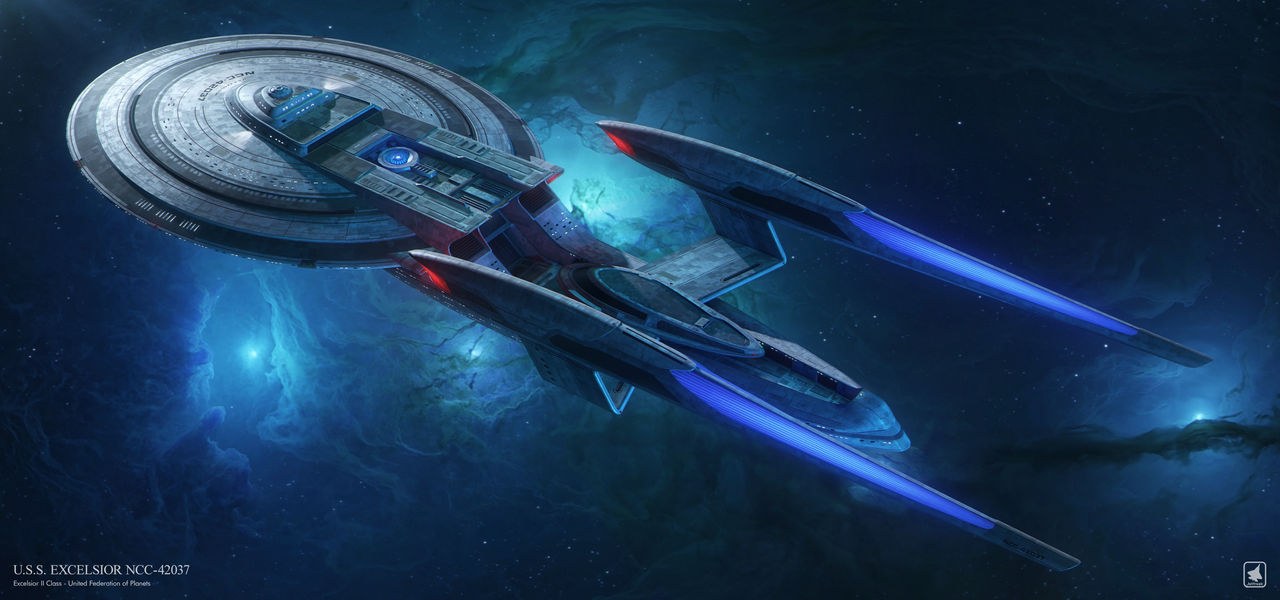 USS Excelsior NCC-42037 redesign in Starfleet
