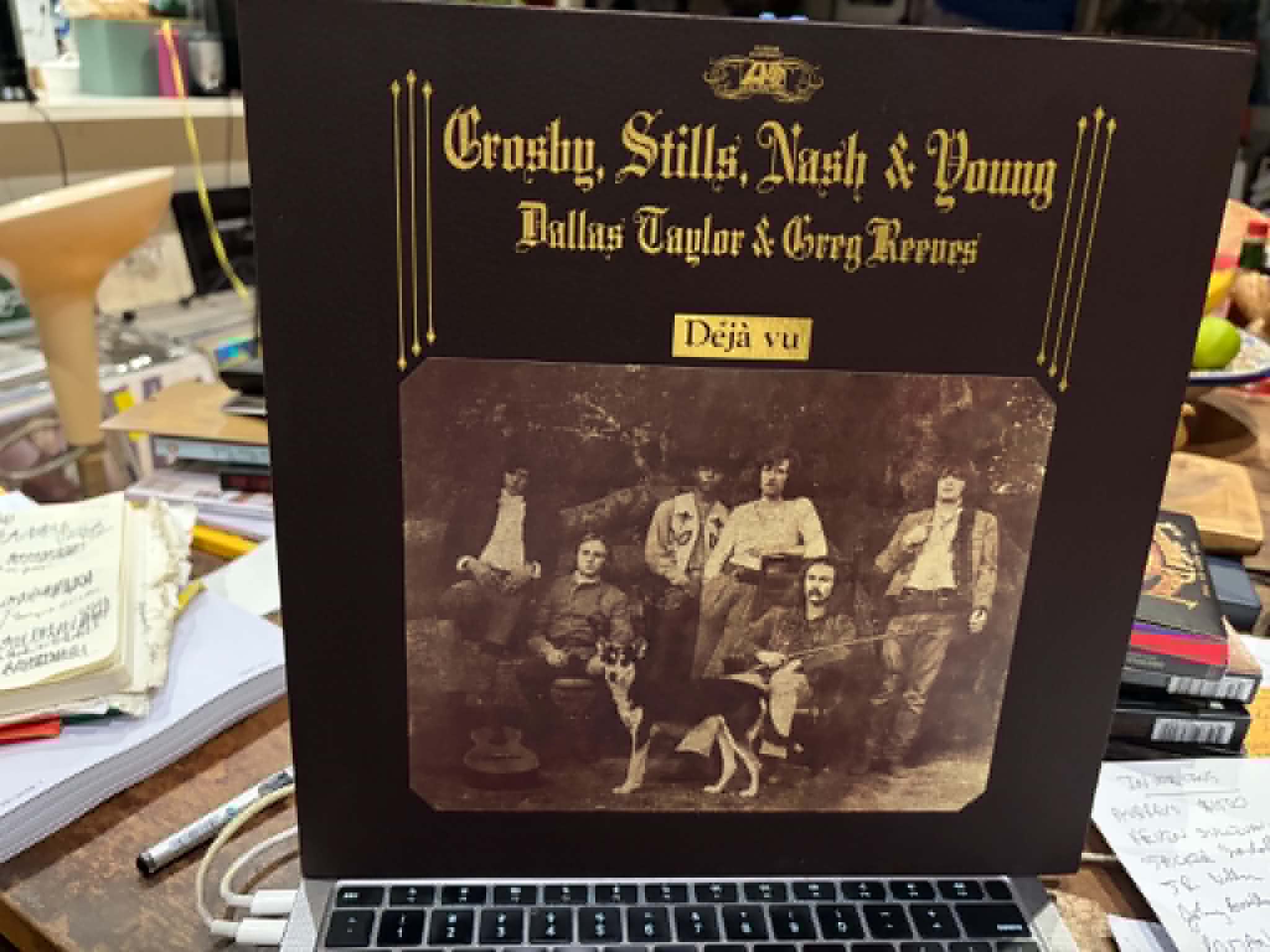Crosby, Stills, Nash & Young Saturday Evening (CSN&YSE). The four