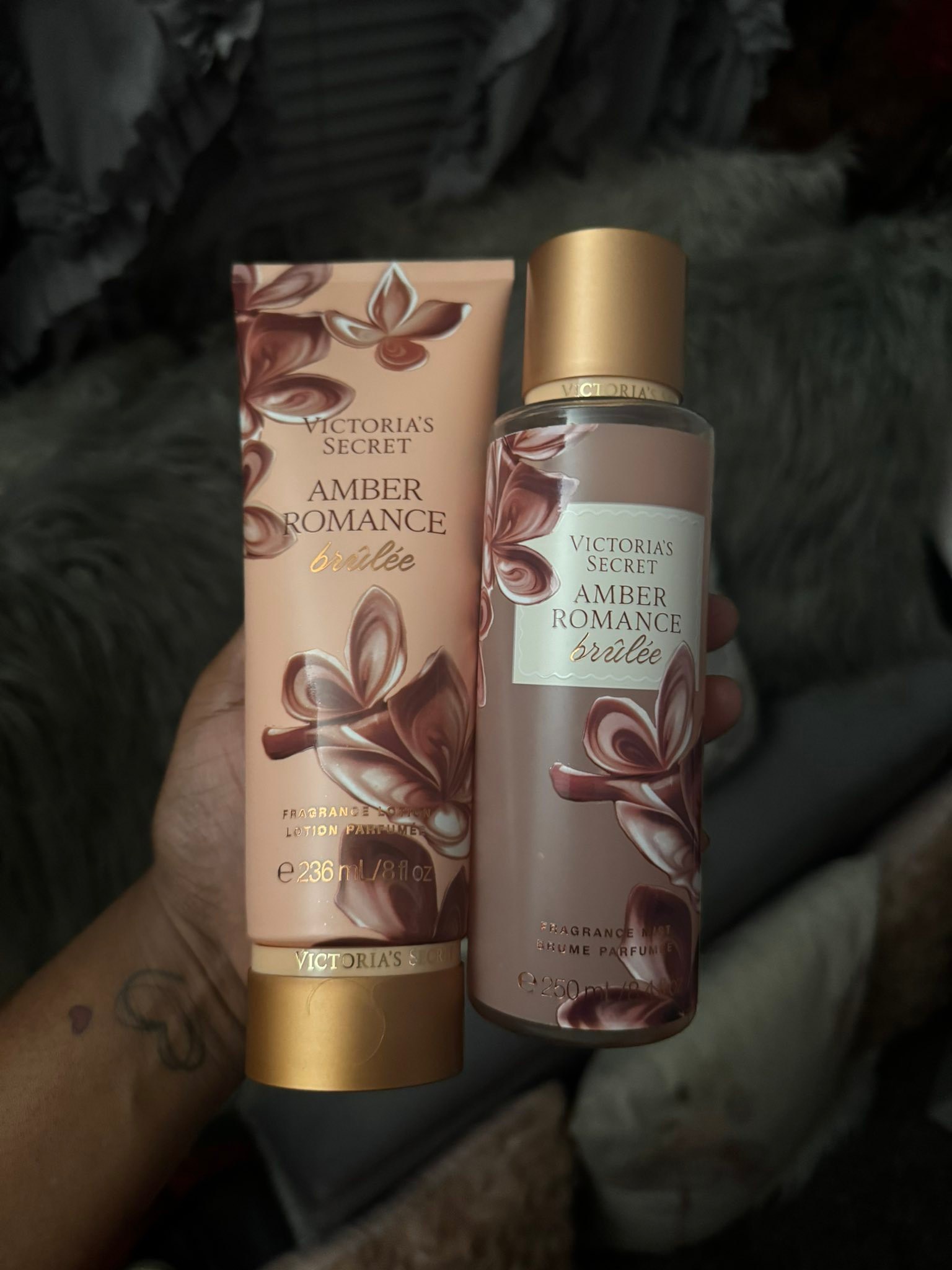 Victoria's Secret Amber Romance brulée perfume review