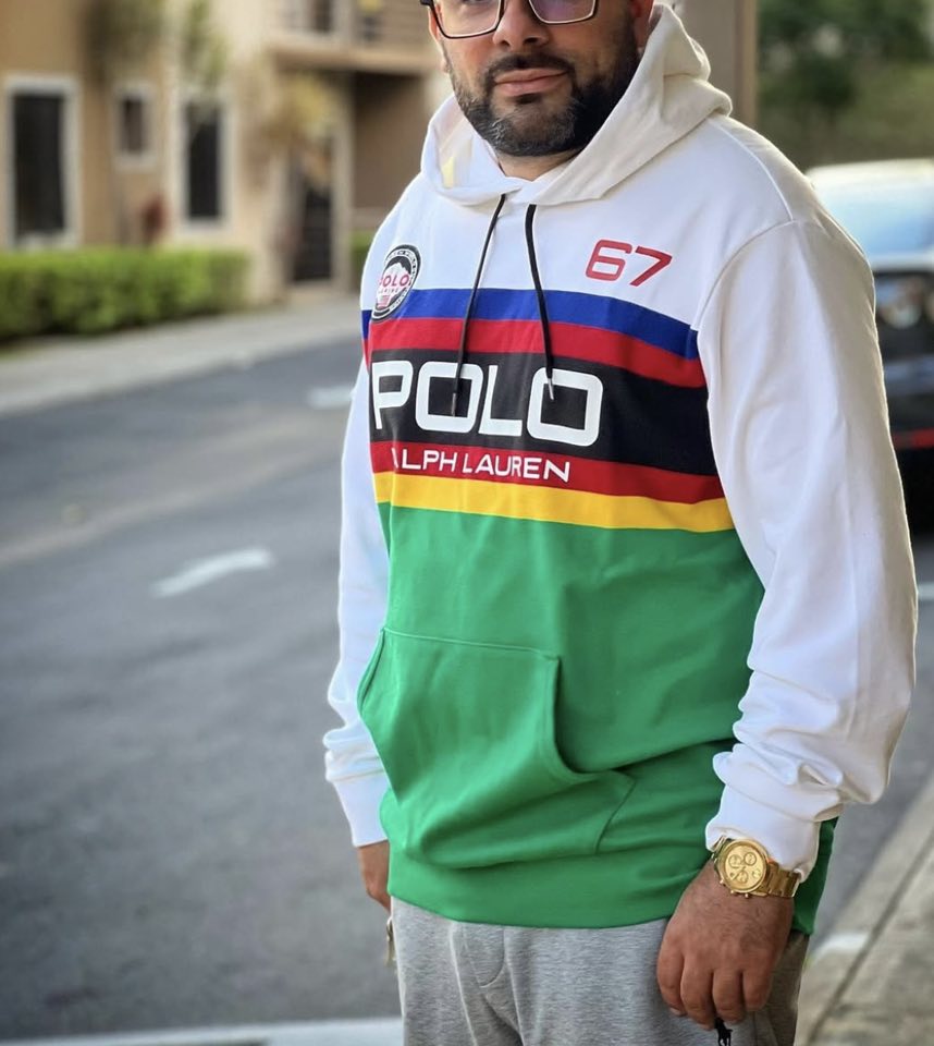 centralcee wears our Polo Ralph Lauren Classic Pop Over Hoodie