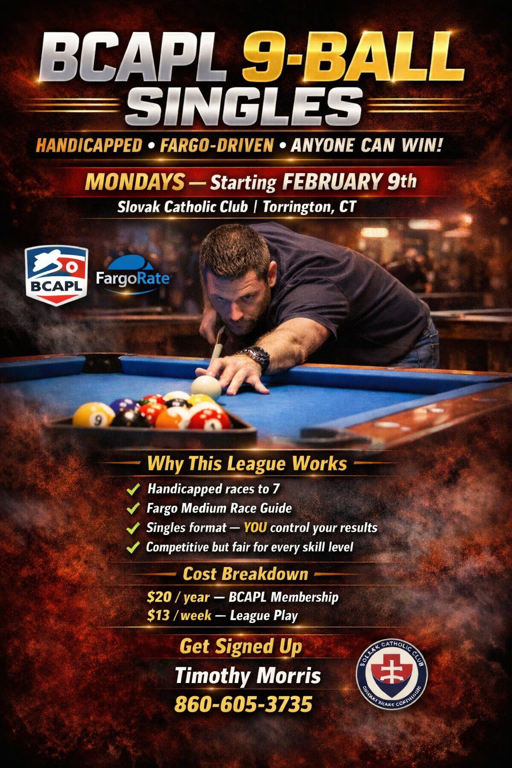 BCAPL Columbus Singles Divisions | Facebook