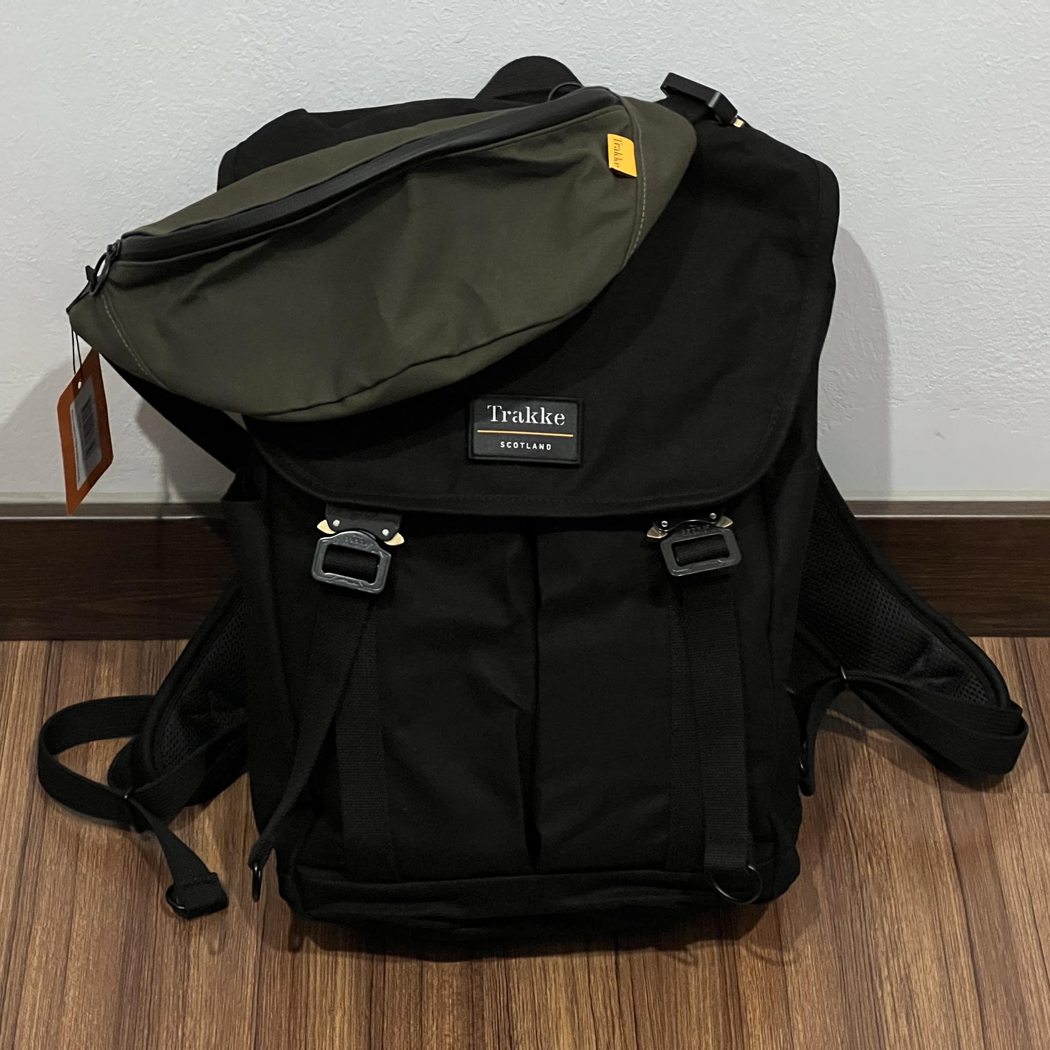 SOLD For Sale: Sackville Banana Sack in Khaki. Mounted for fit