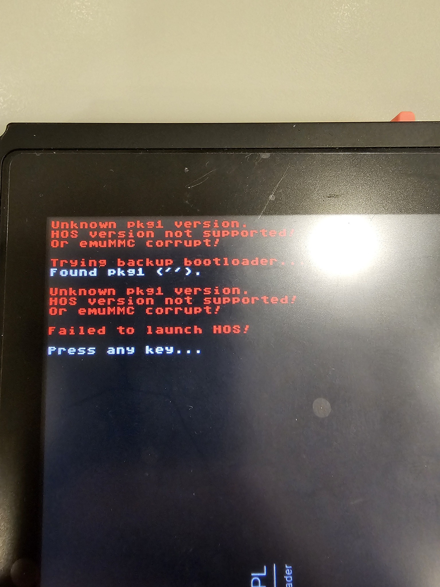 How to fix Error Code 2168-0002 on Switch Lite with Atmosphère