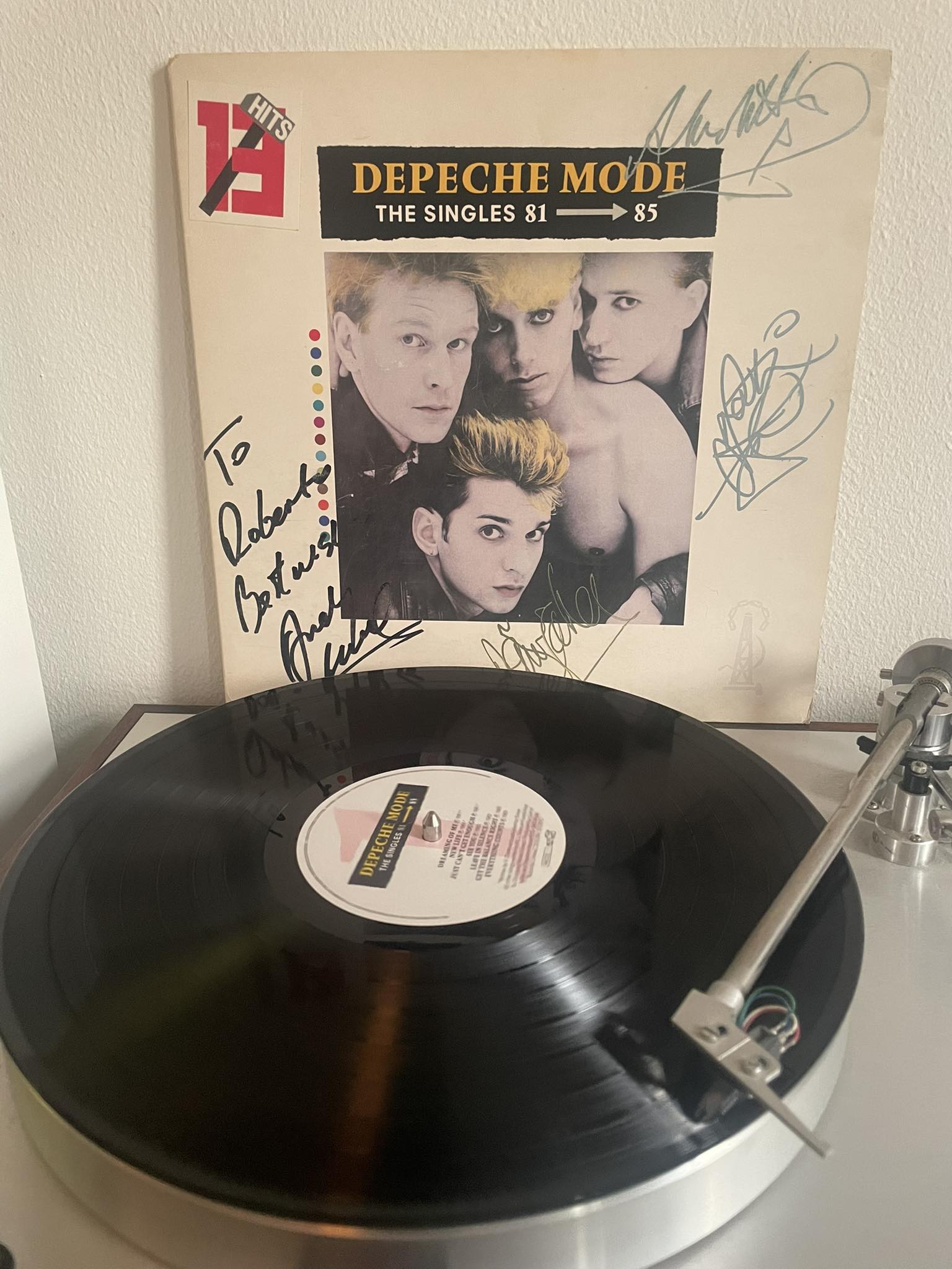 37 years ago today, Depeche Mode released “The Singles 81 → 85