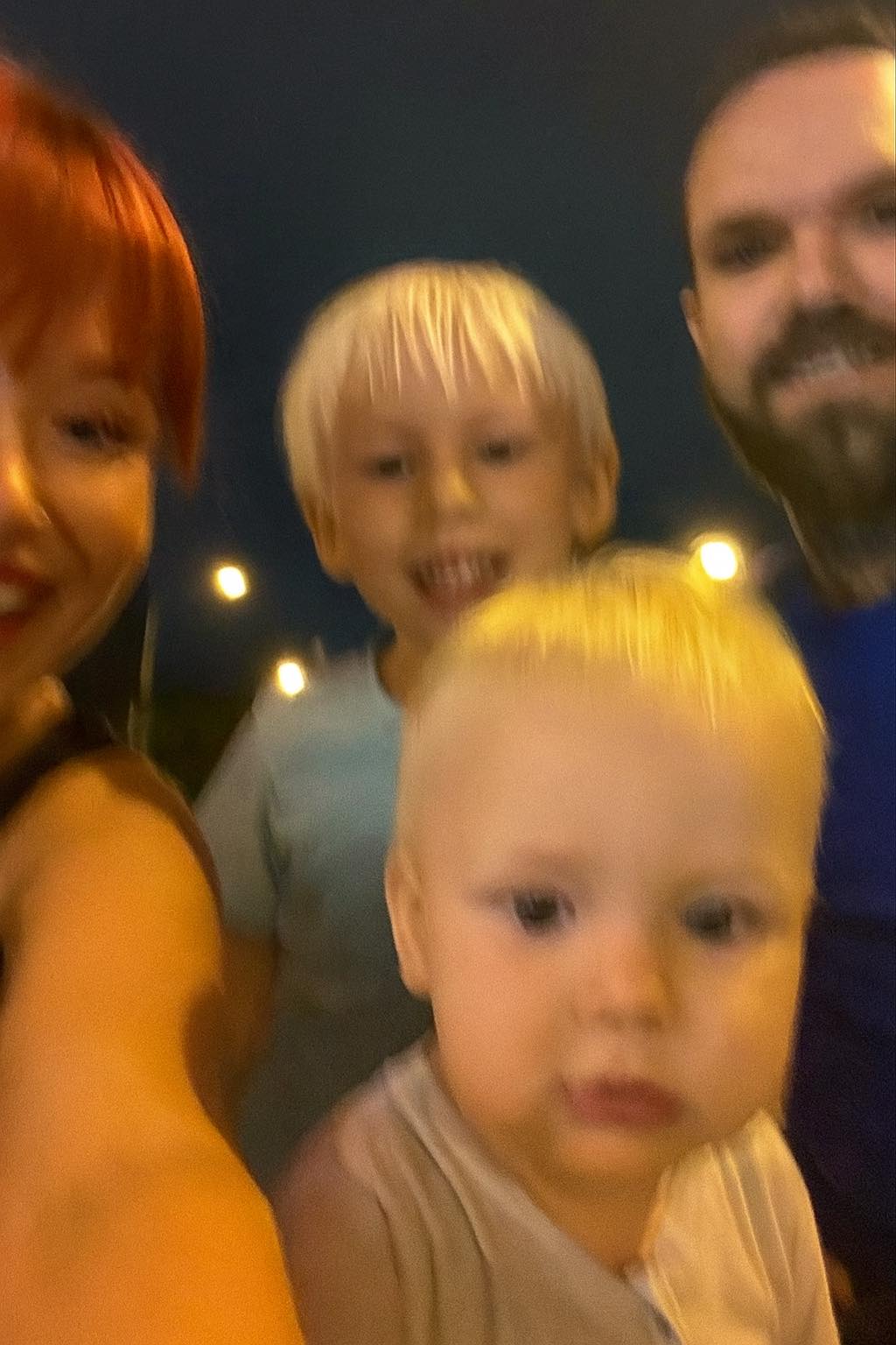 Chris - Letting AI predict what our first selfie with bubba will look ...