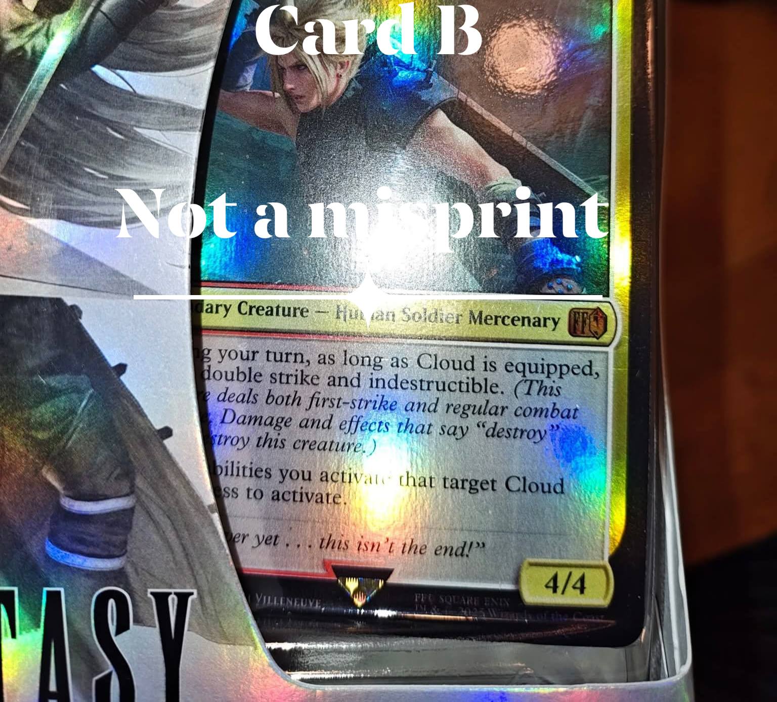 MTG misprint guidelines for stamp errors