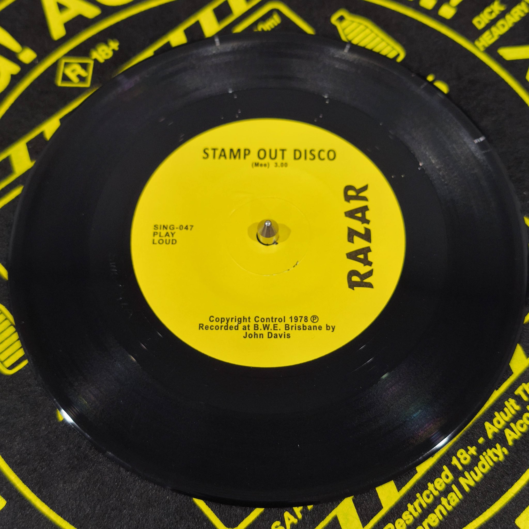 Razar's Stamp Out Disco and Task Force punk rock releases