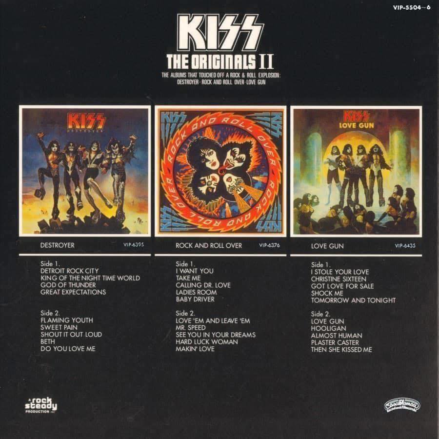 Kiss releases Originals II in Japan