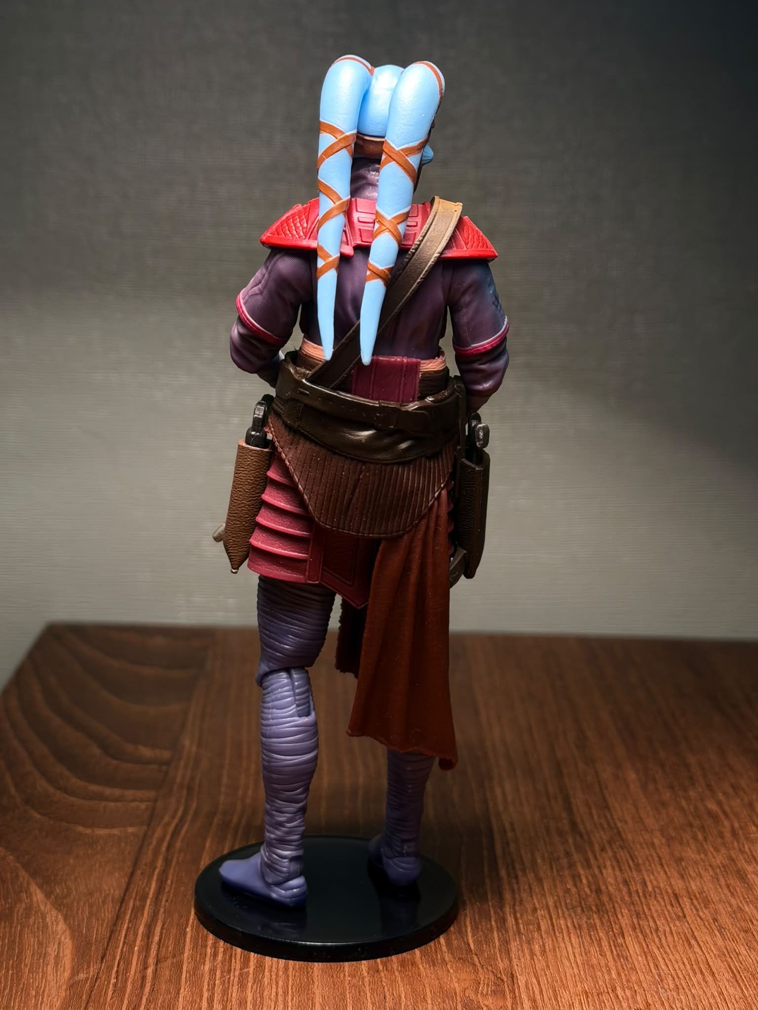 Custom Chezzer Katt Bounty Hunter Figure with 60s Tretchikoff Blue