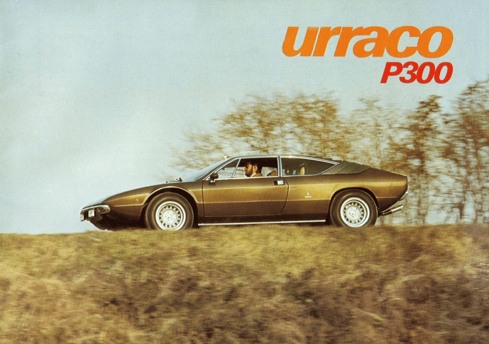 1974 Lamborghini Urraco P300 Brochure Cil ilindrata medu me