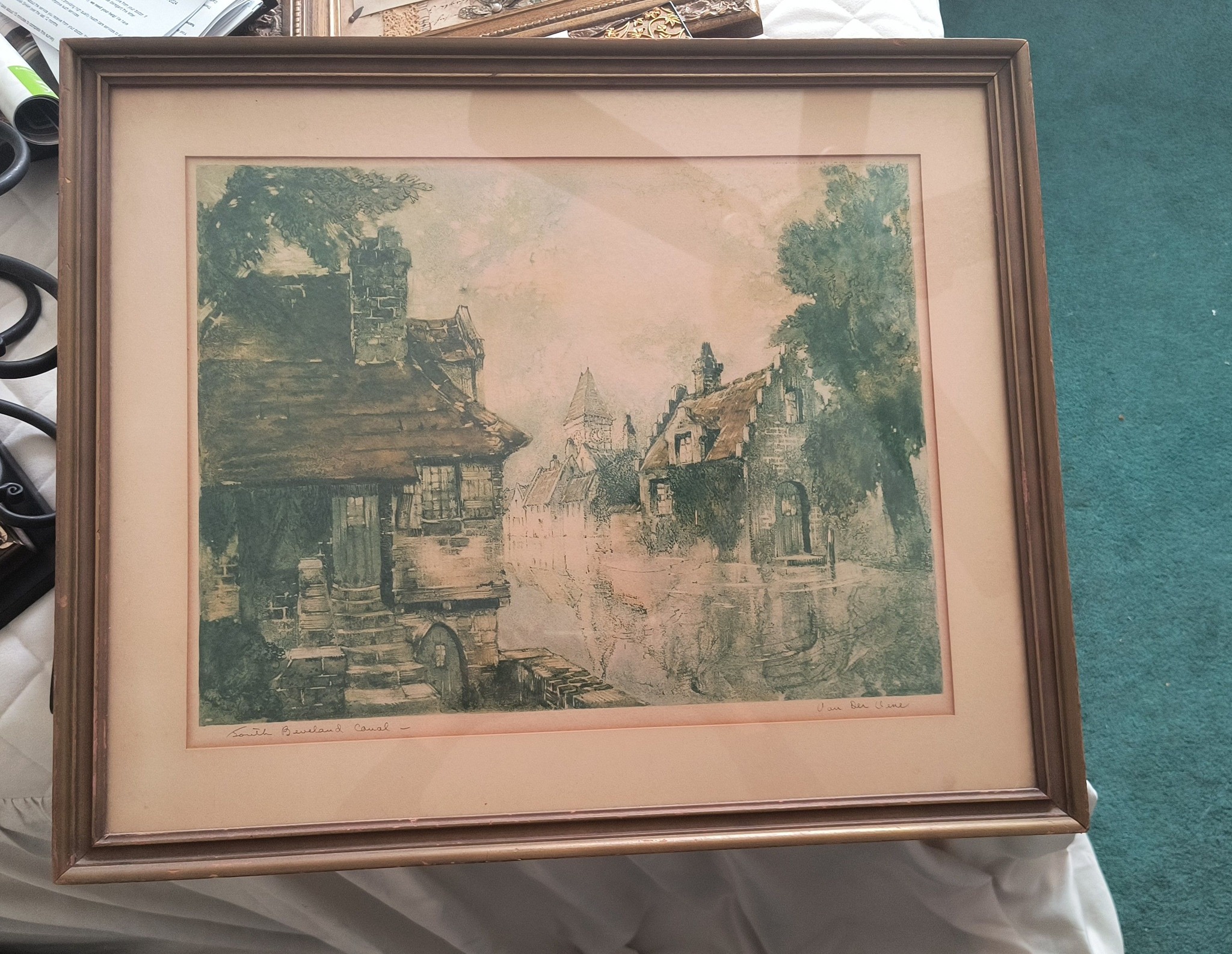 What is the value of a 19 1/2 x 23 1/2 art piece?