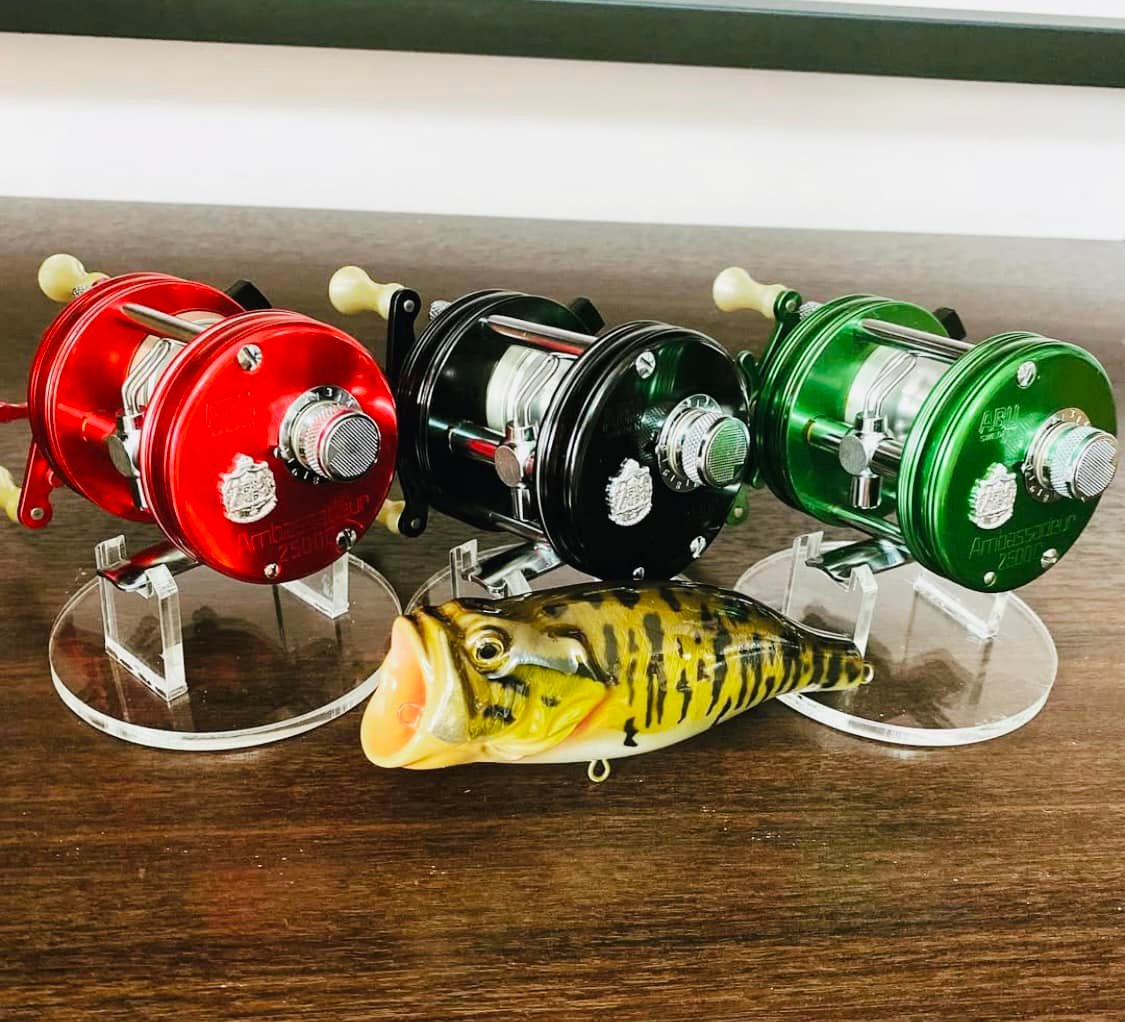 リール AbuGarciaAmbassadeur 2500C nostalgia red Extremely rare ABU