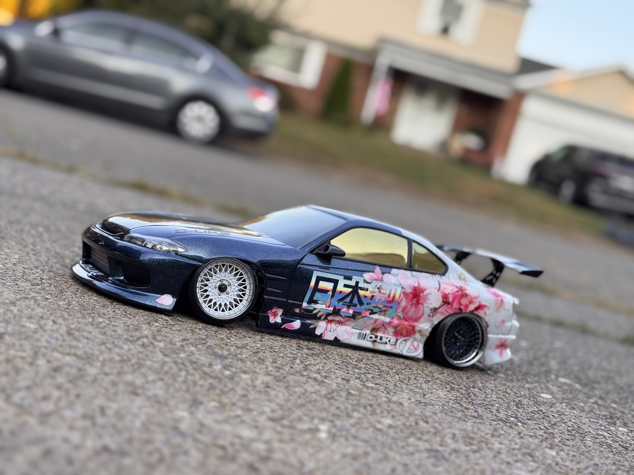 Customized d-like s15 body and wheels