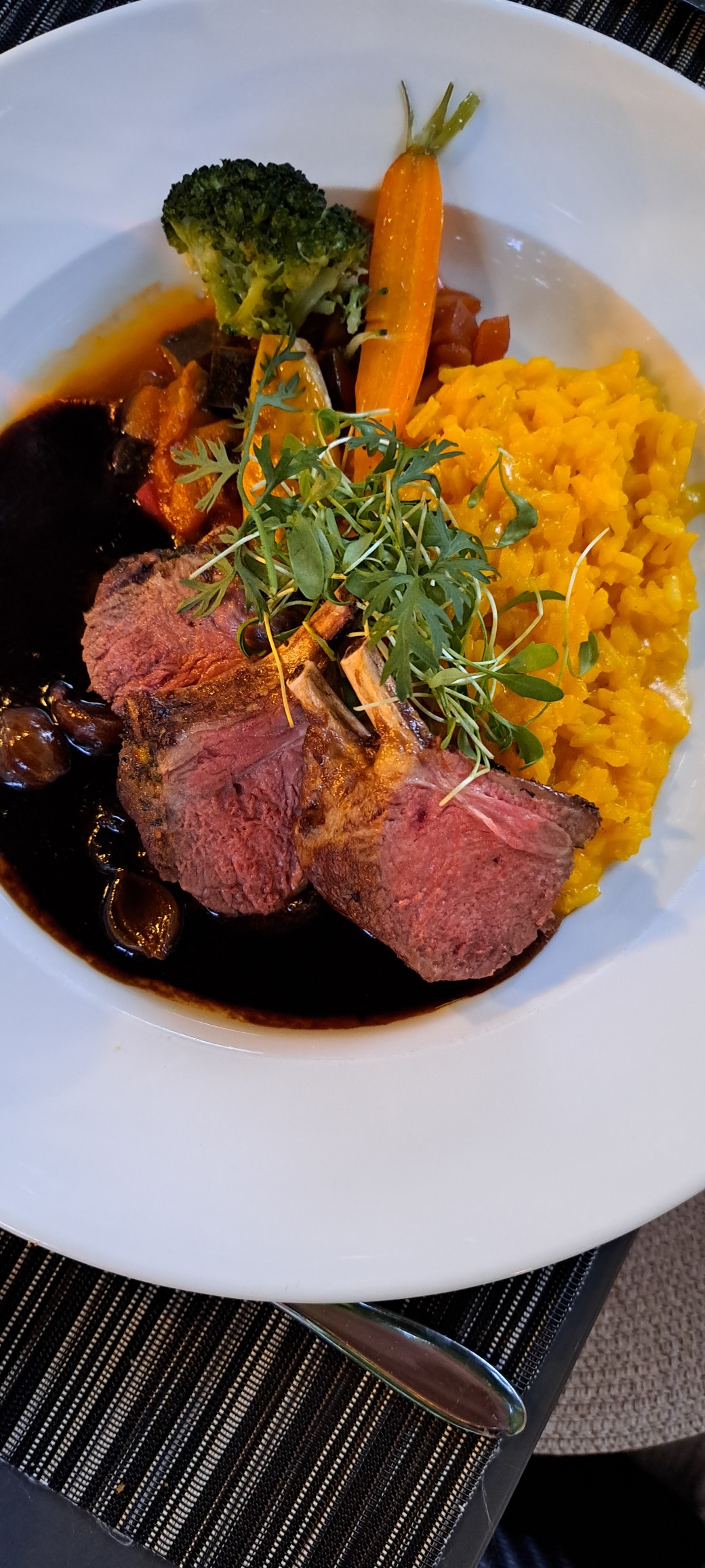 Who Wants to be a Food Critic? | Roasted Lamb, Saffron Risotto ...