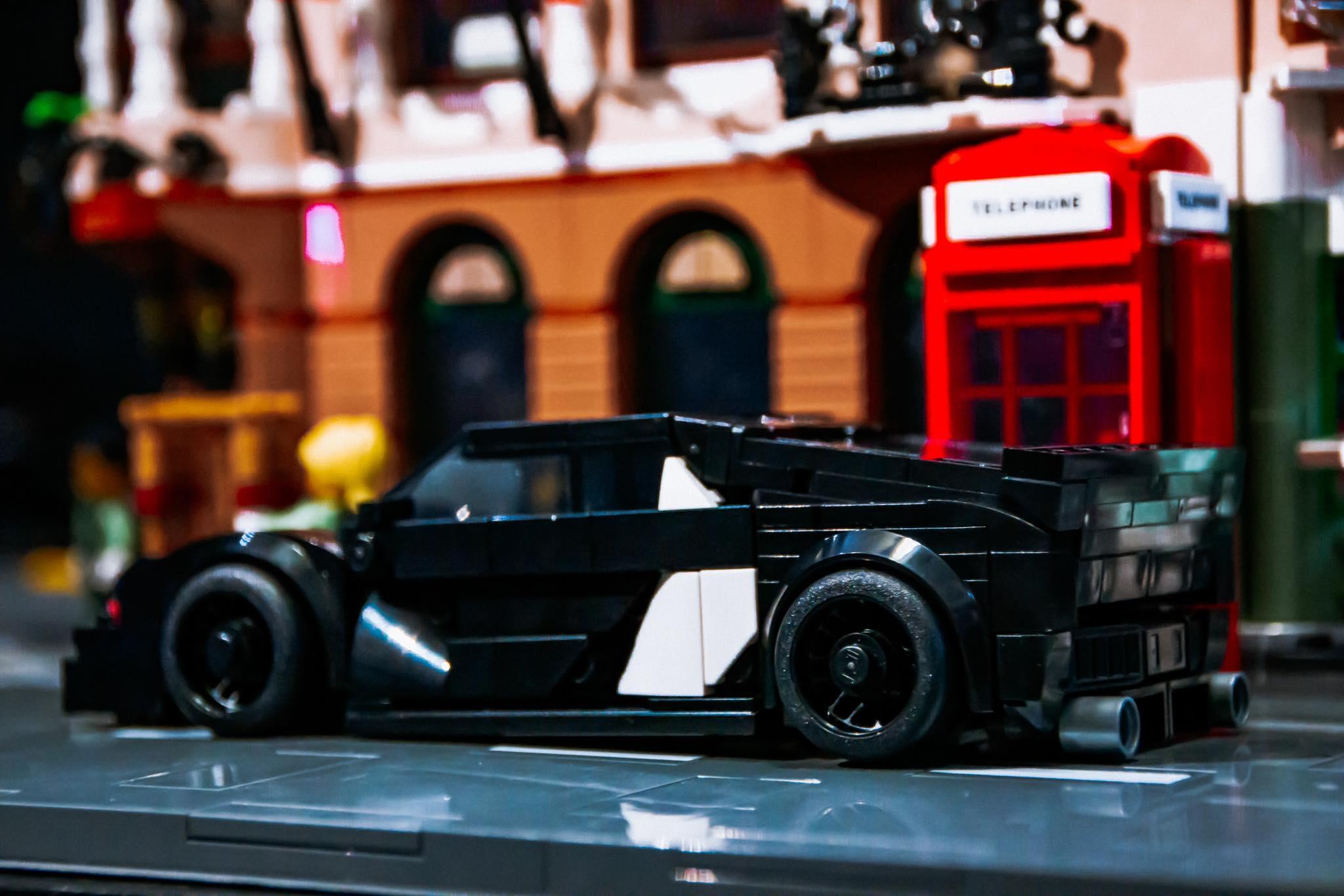 ミニッツ　AUTOSCALECollection　Audi　R8 Audi R8 built from Lego set 76922