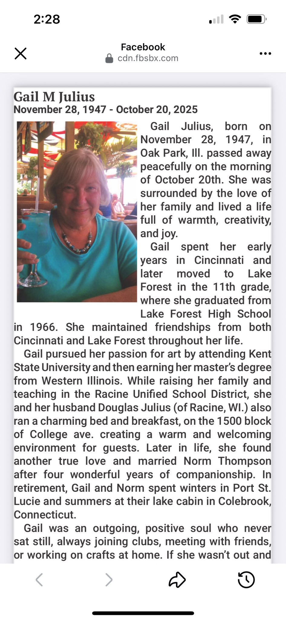 Steven Julius - This will be posted in the Racine journal... | Facebook