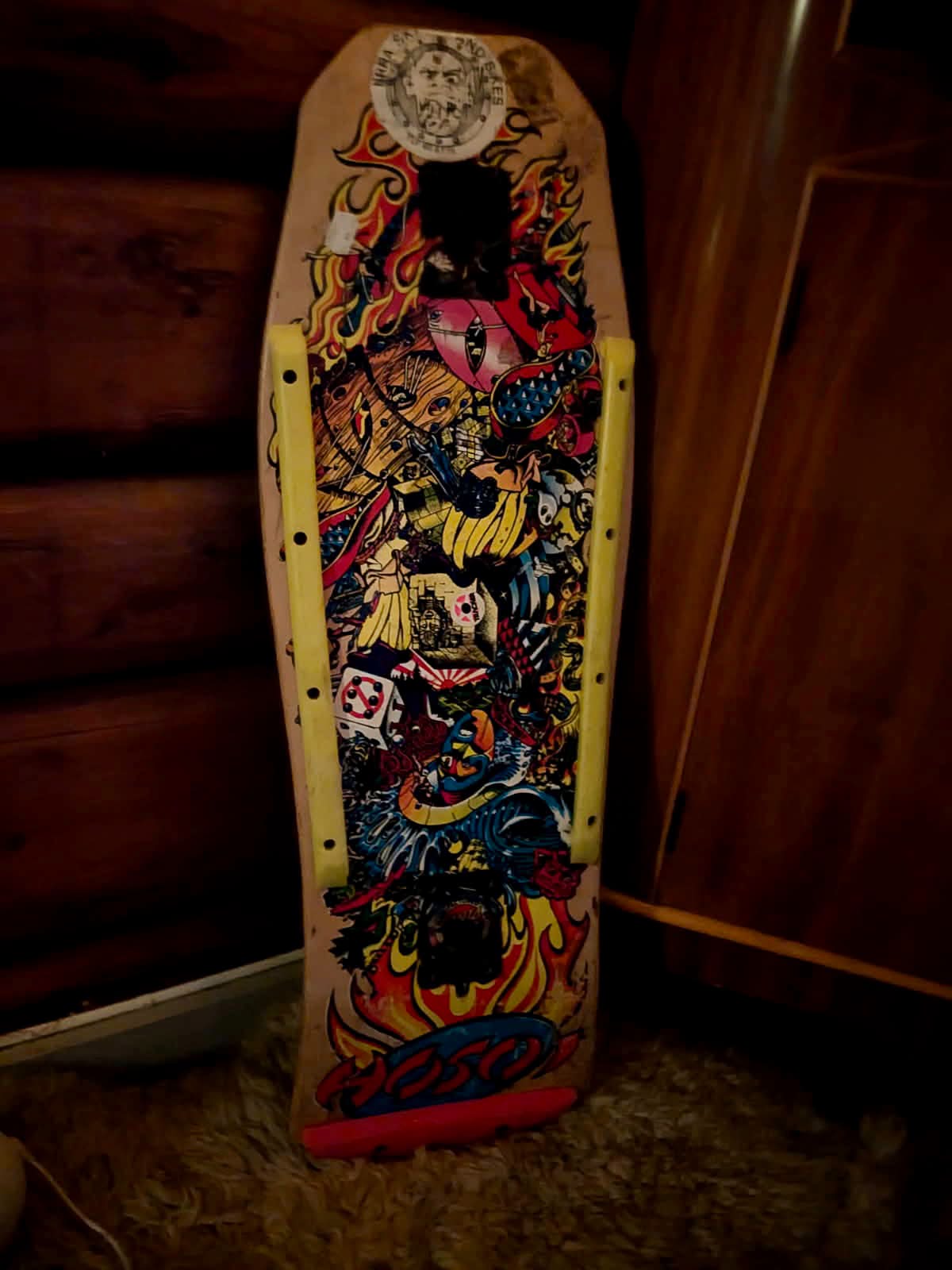 Is this Santa Cruz Hosoi skateboard a reissue or original?