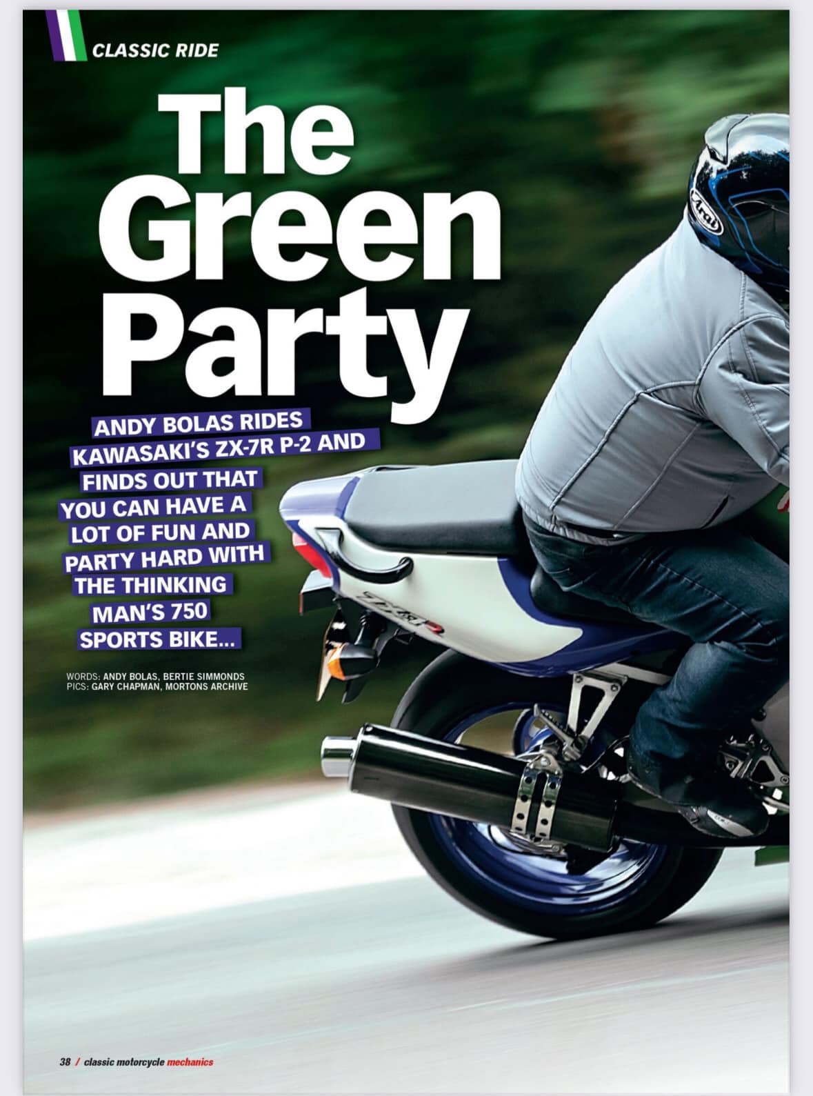 Kawasaki ZX-7R Classic motorcycle mechanics guide