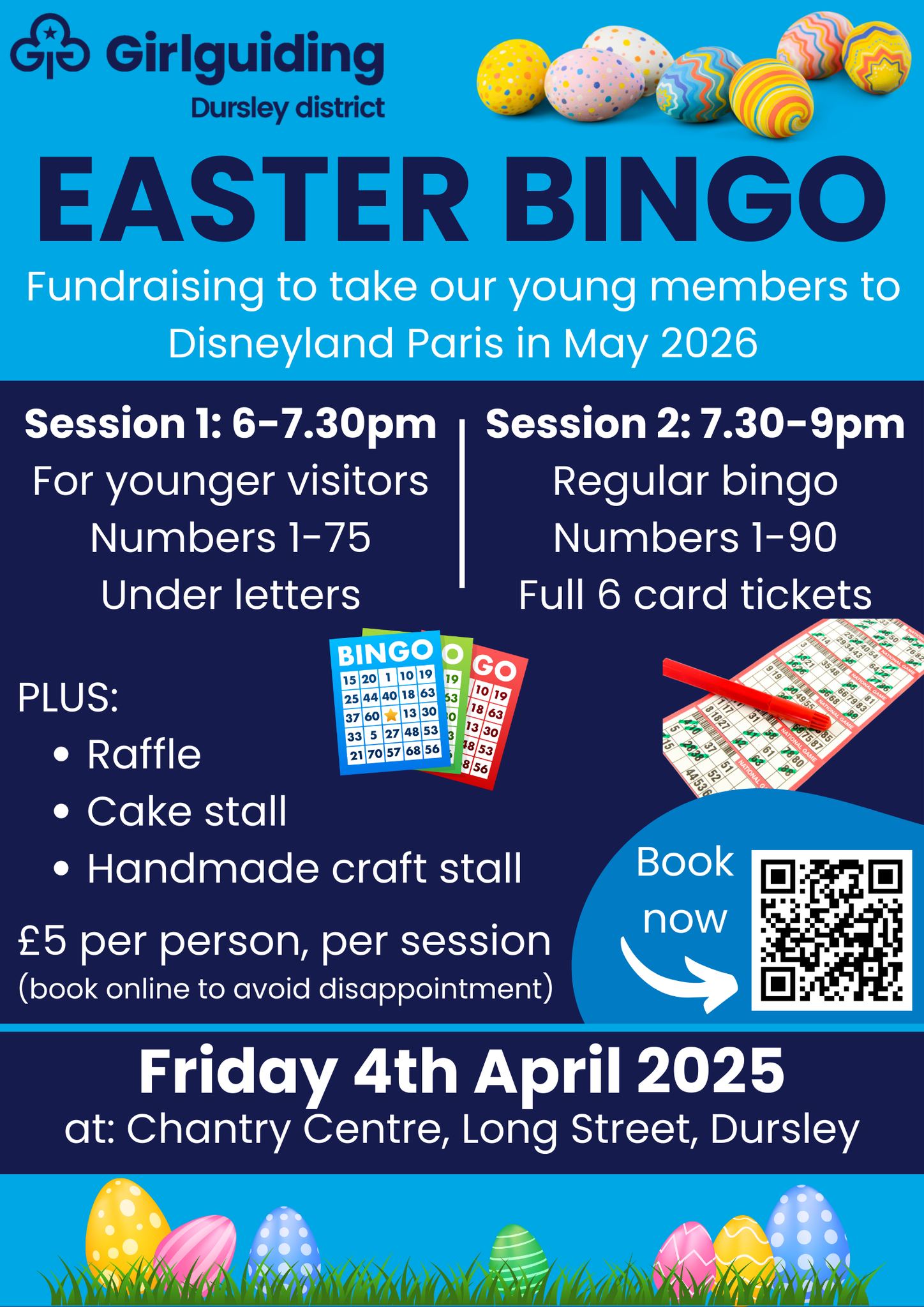 ਉीਹ Girlguiding Dursley district EASTER BINGO Fundraising to take our ...
