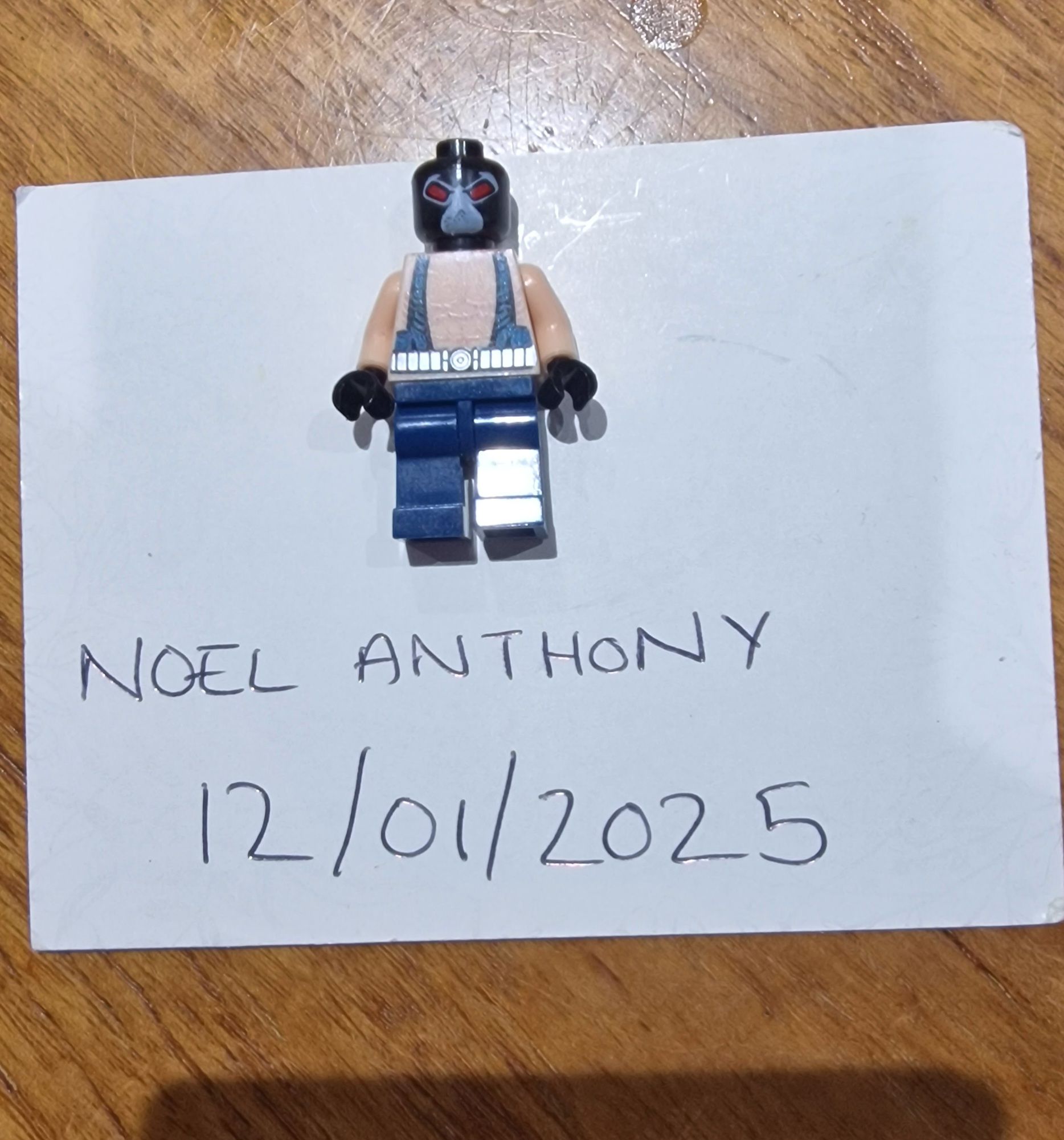 What is the value of a 2007 Lego Bane mini figure?