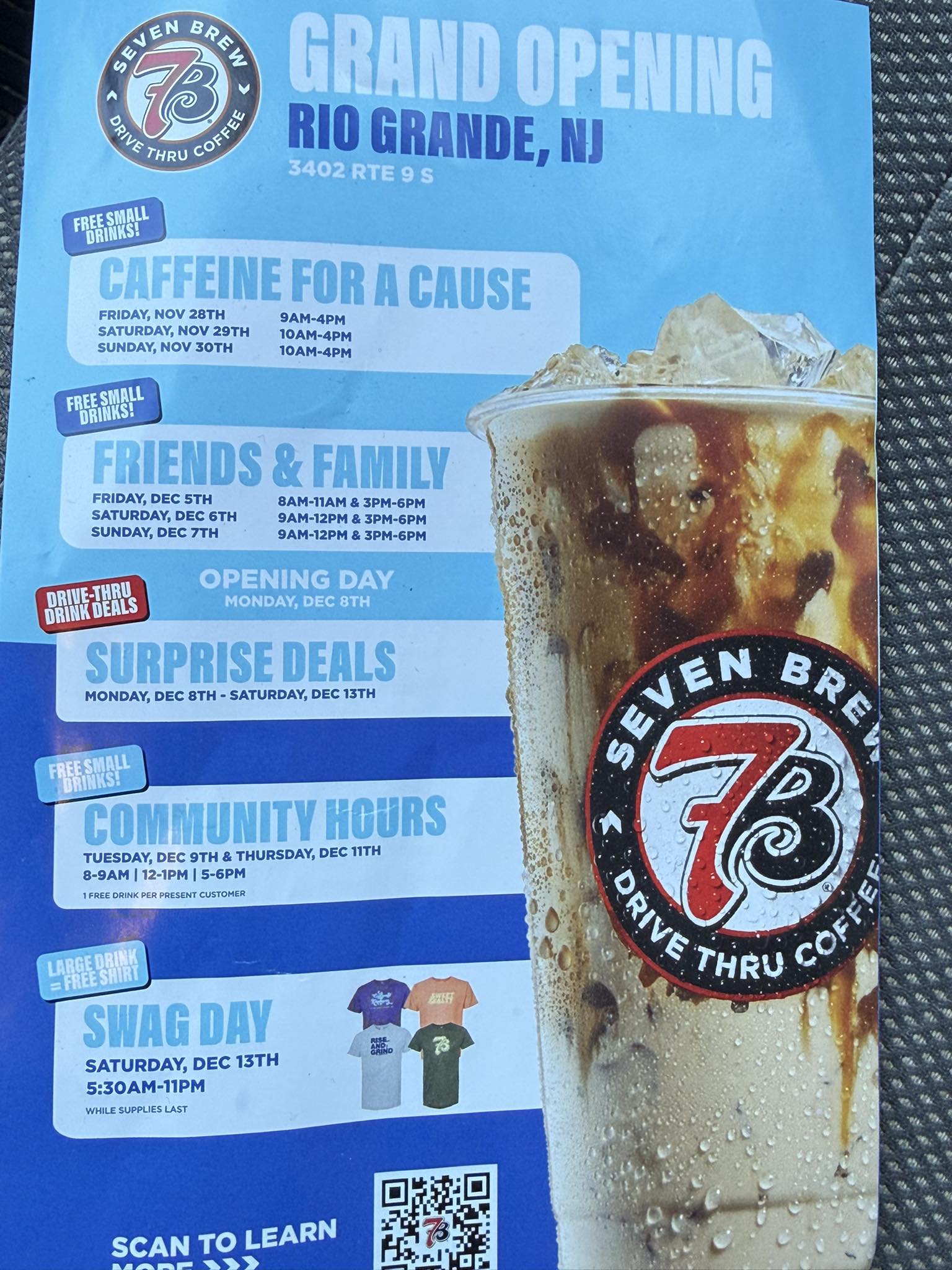 Wildwood 365 Community | Seven Brew, located at 3402 Route 9 South in ...