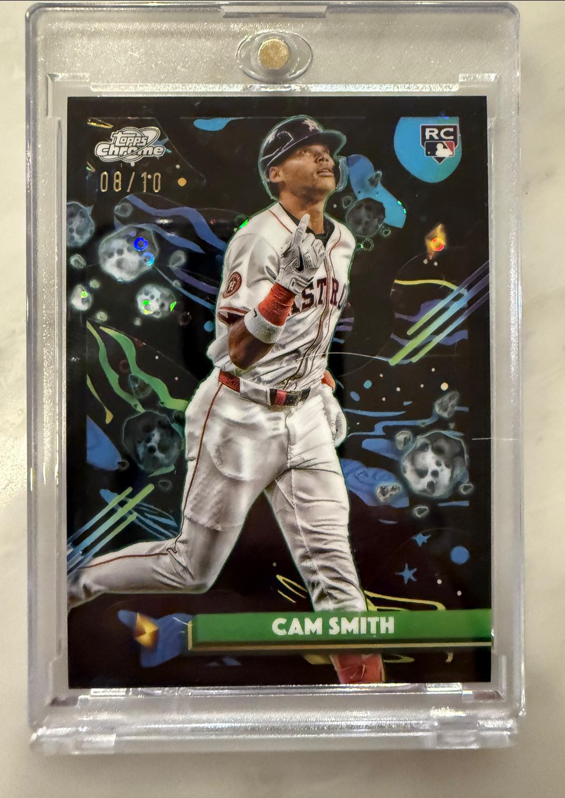 2025 Topps Cosmic Chrome Cam Smith autograph card for sale