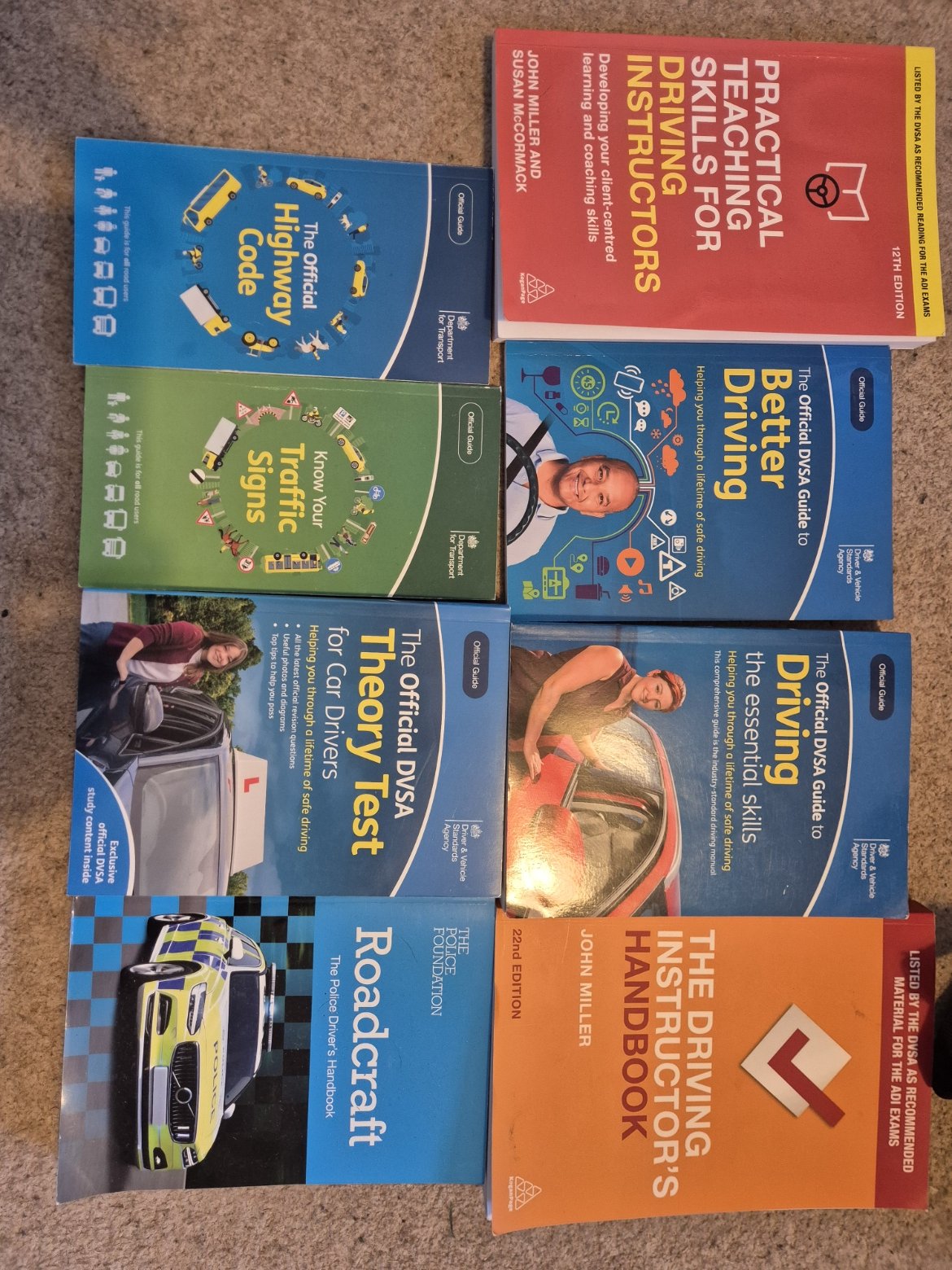 English versions of Japanese driving test study books for sale?