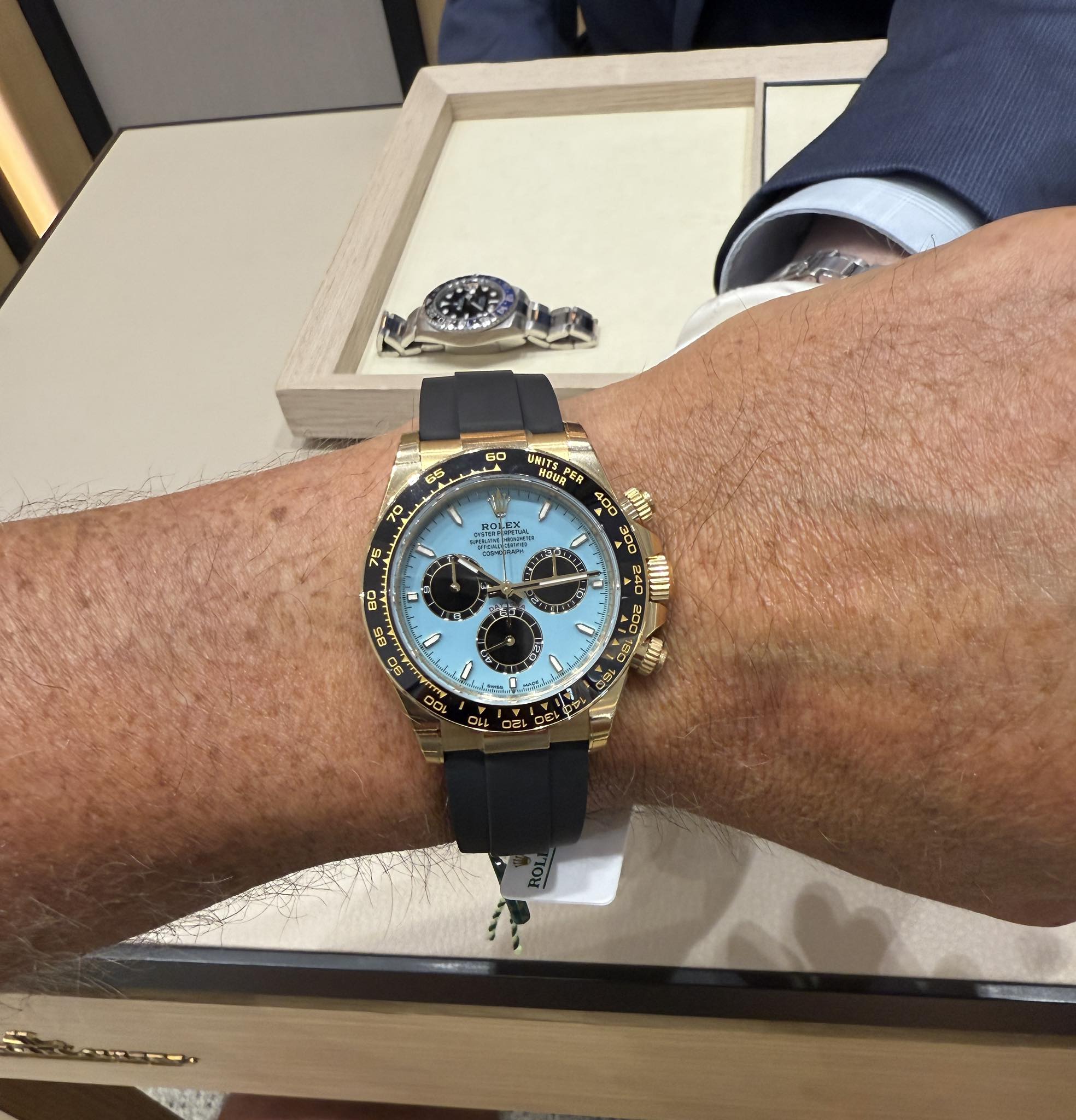 rolex exhibition watch not for sale