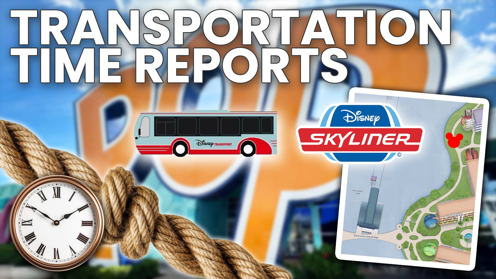 Walt Disney World - TRANSPORTATION Tips & Tricks - Skyliner Buses ...