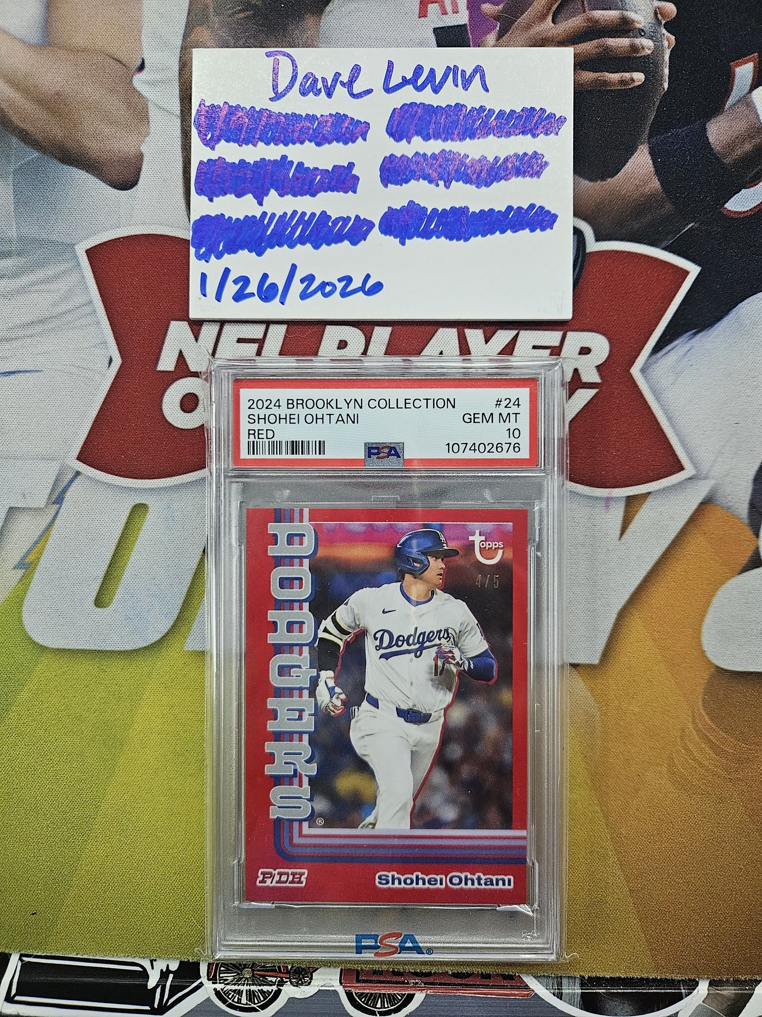 Collector completed a project called “The Book of Ohtani” — a 