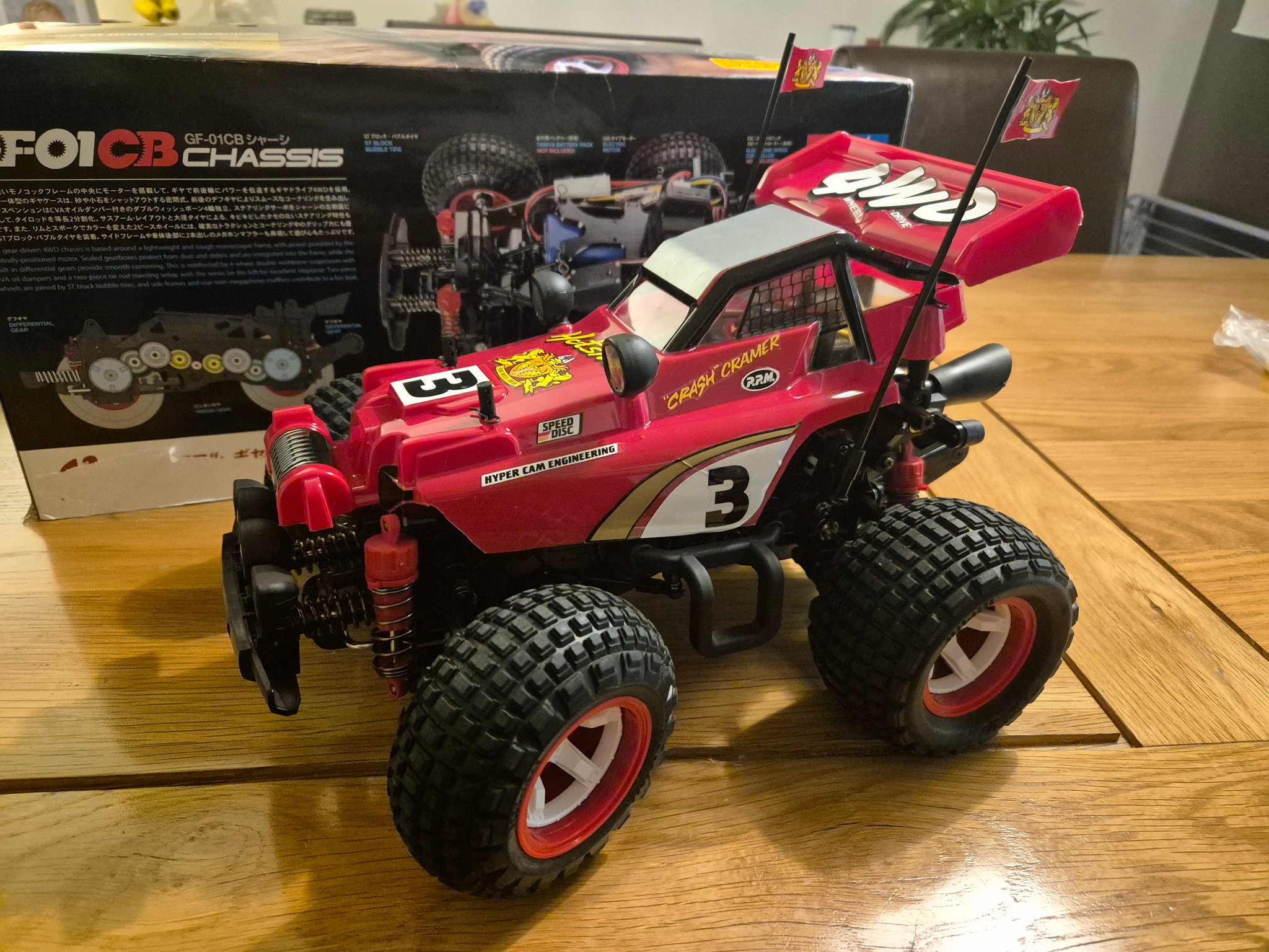 Tamiya WR02 Wild Willy 2 and GF01CB Comical Hotshot are the best
