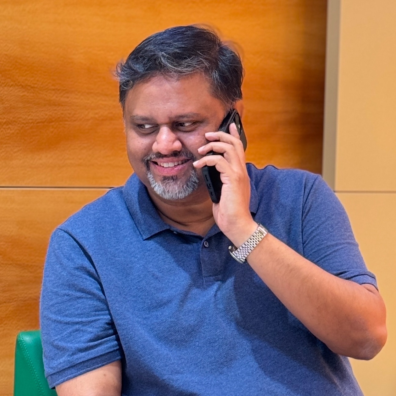 What did Mr. K.T. Srinivasa Raja, MD of A2B, learn from his father? At ...