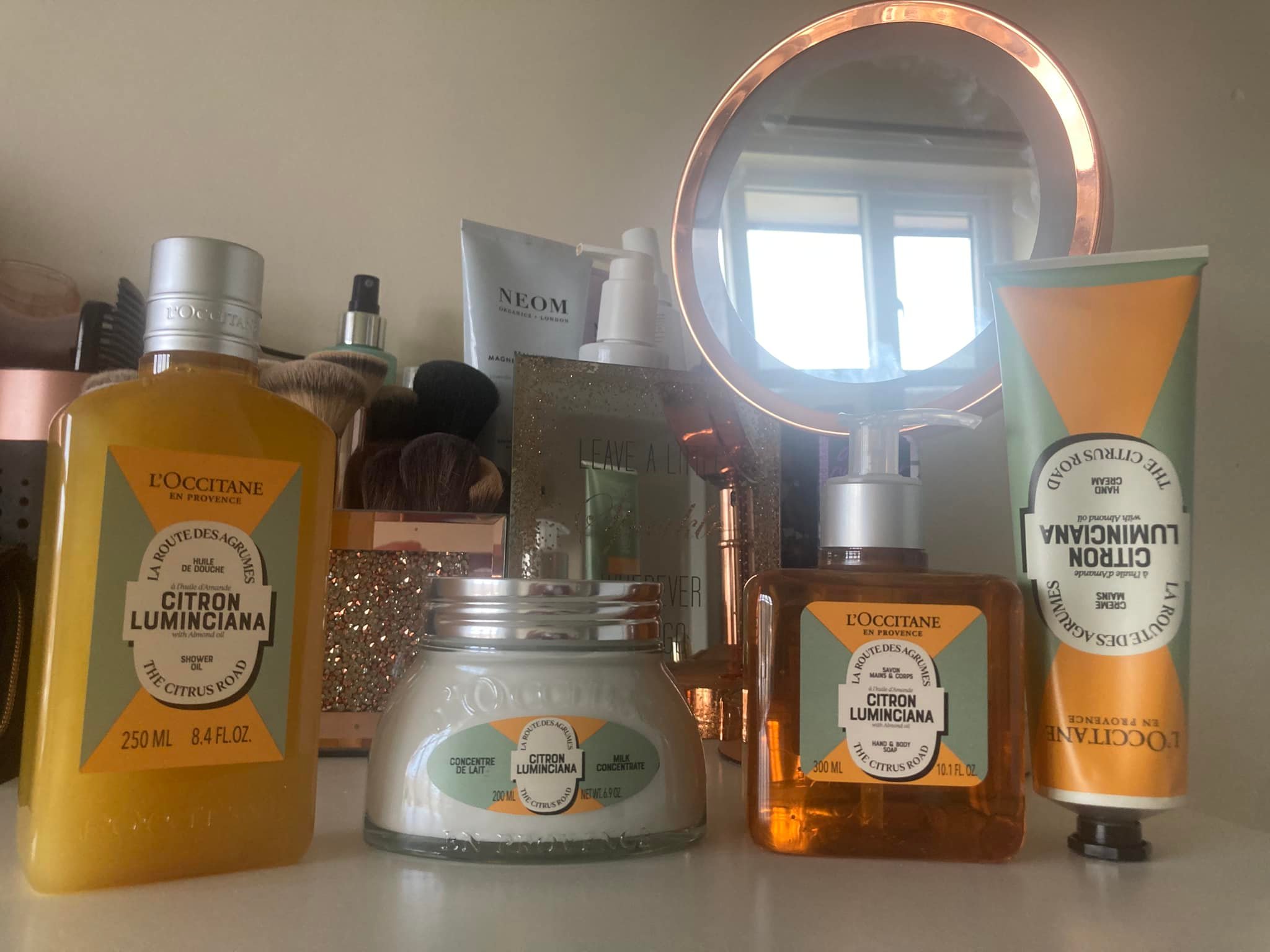It's here! The L'Occitane Almond Citron Luminciana TSV. & Love at