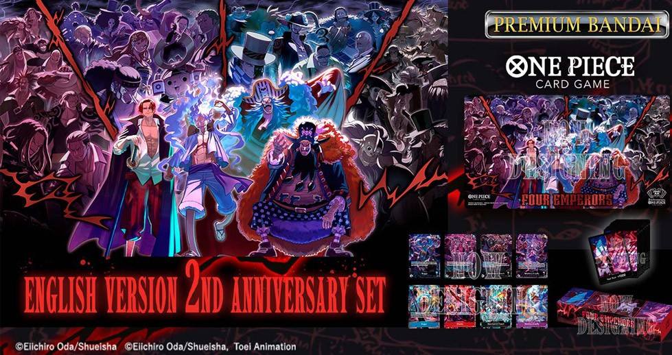 One Piece English Version 2nd Anniversary set for sale